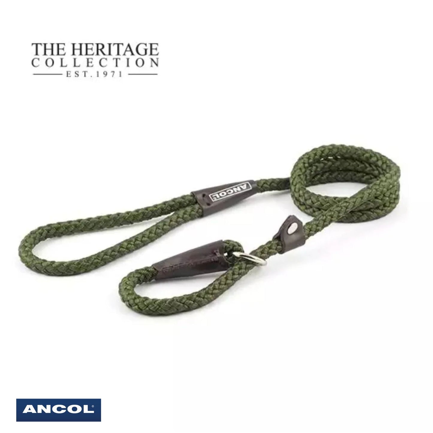 Ancol Heritage Rope Slip Lead