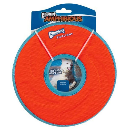 CHUCKIT! AMPHIBIOUS ZIPFLIGHT DOG TOY