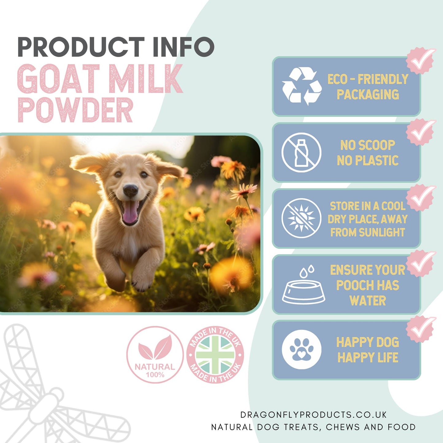 GOAT MILK POWDER INFORMATION