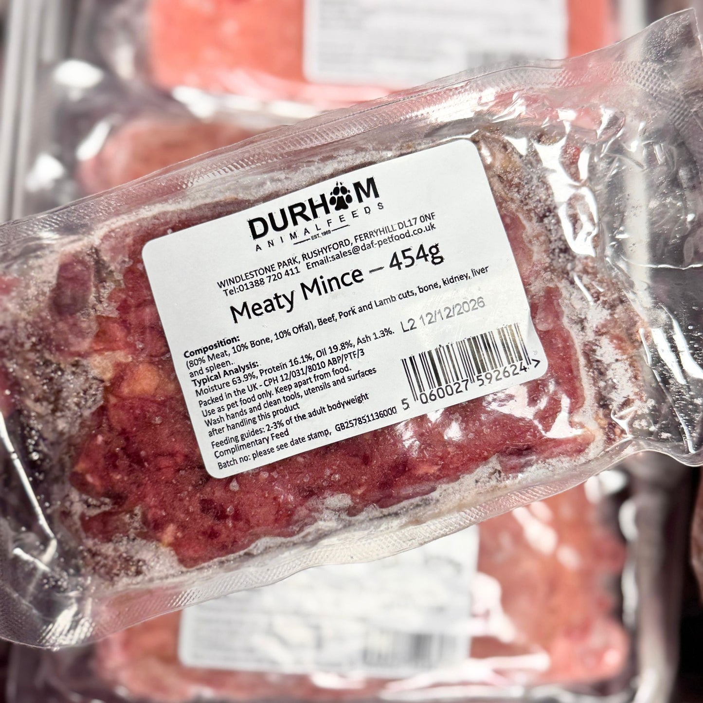 Durham Animal Feeds Meaty Mince