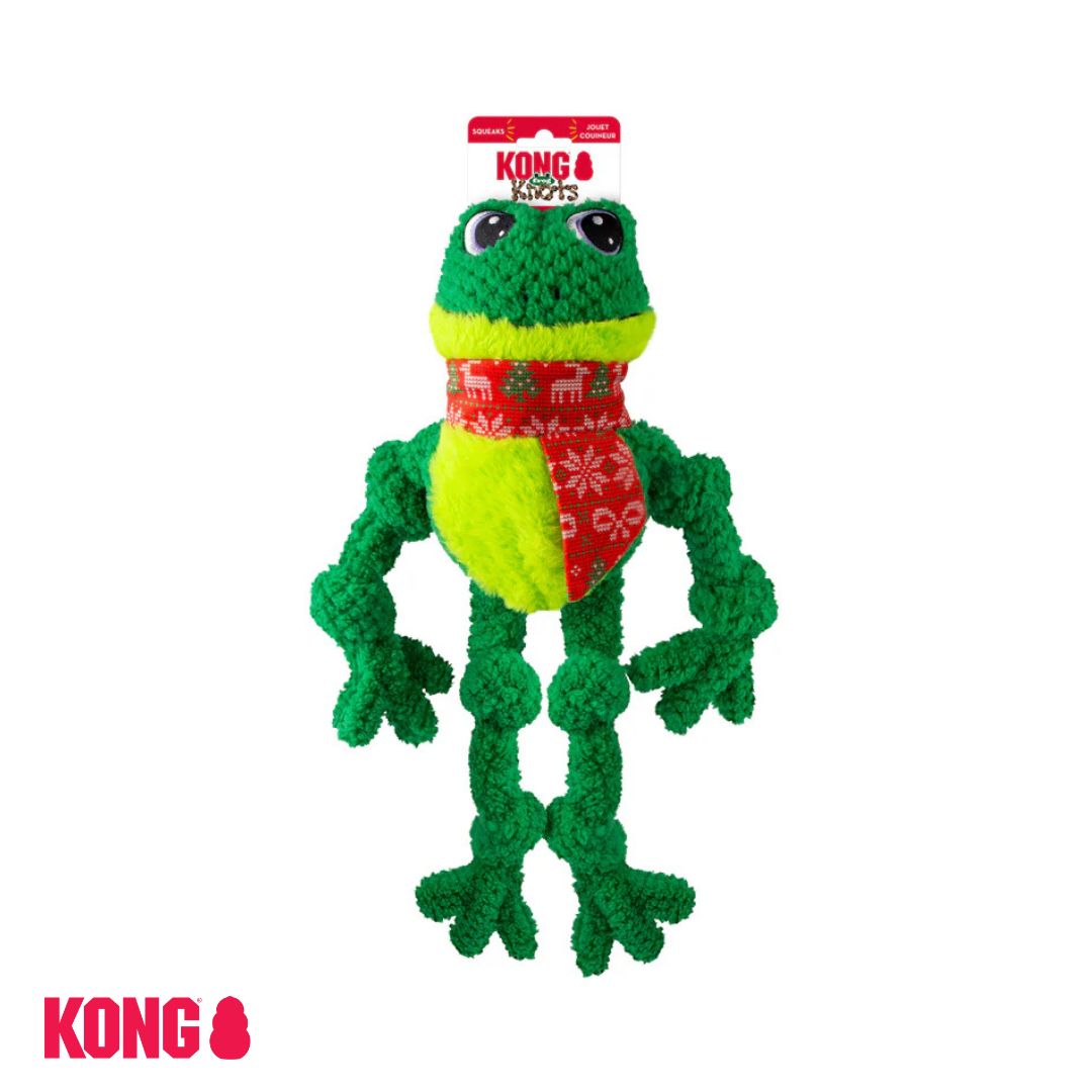 KONG Holiday Knots Frog