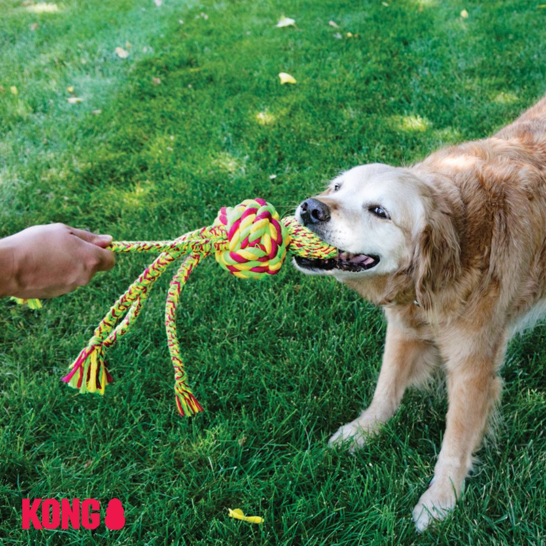 KONG Wubba Weaves with Rope