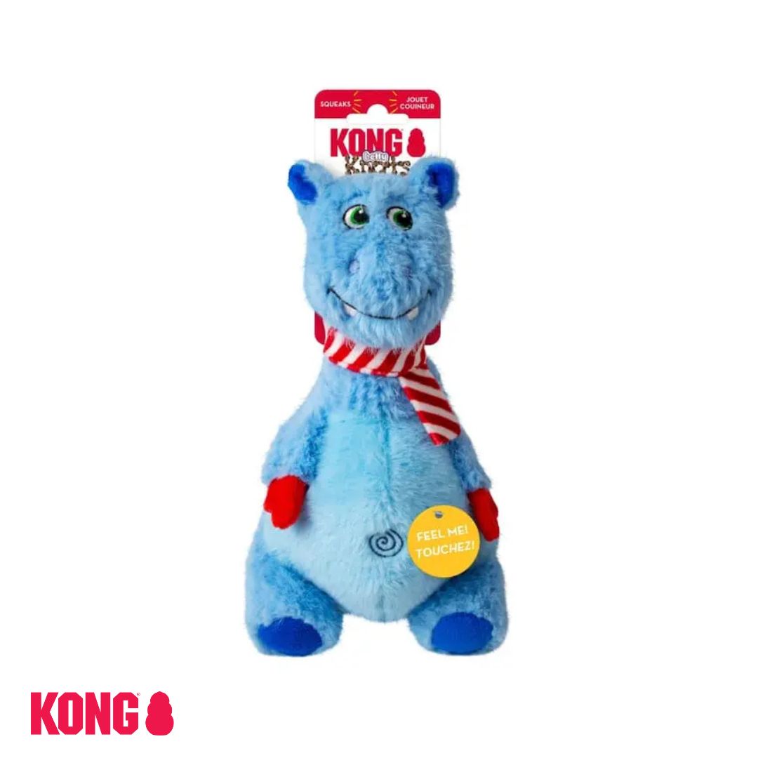 KONG Holiday Knots Belly Hippo