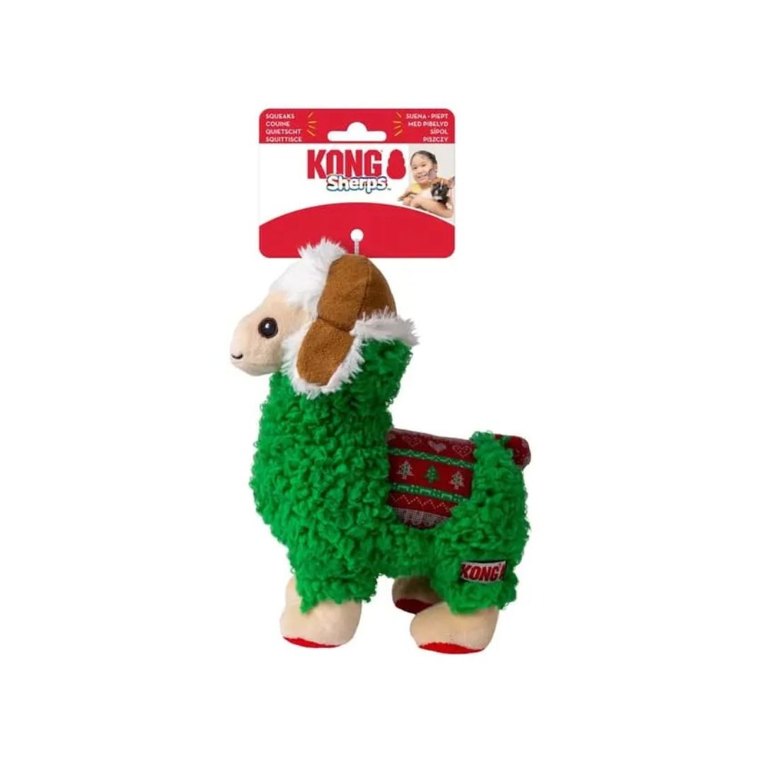 KONG Holiday Sherps Llama