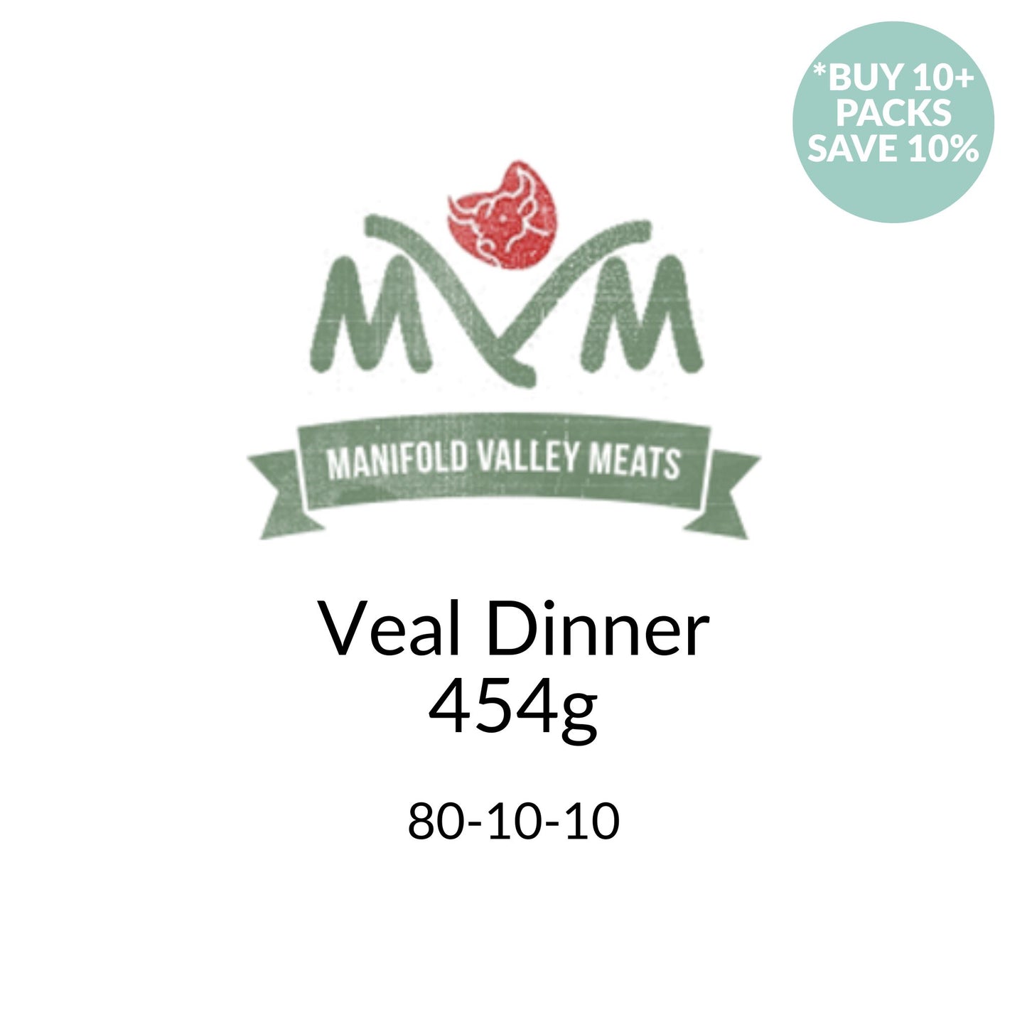 Manifold Valley Meats Veal Dinner