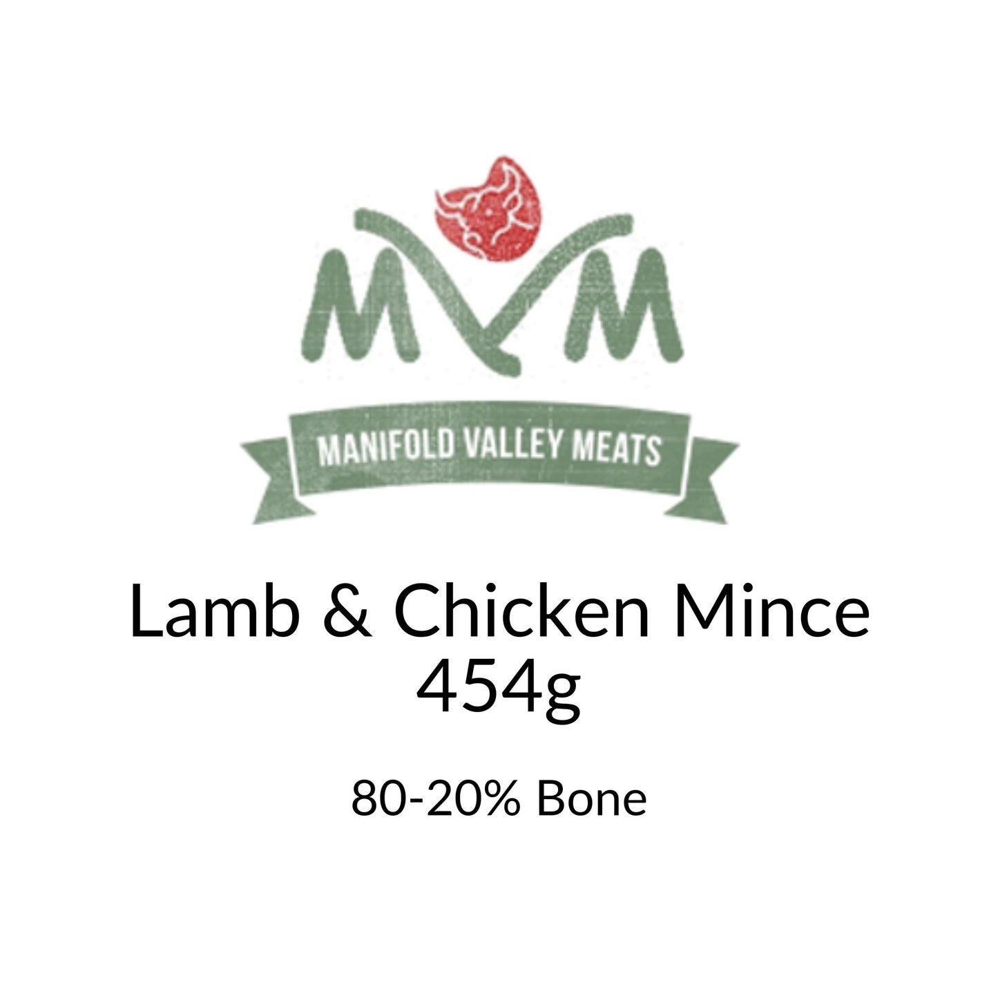 Manifold Valley Meats Minced Lamb & Chicken