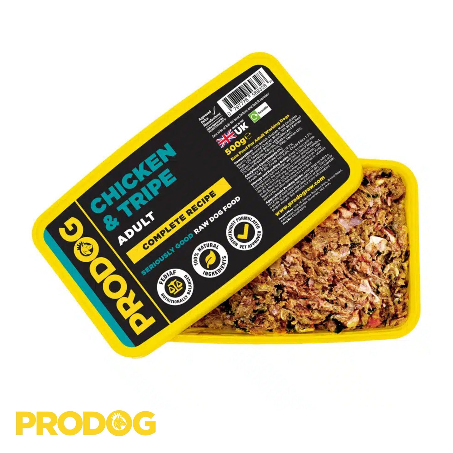 ProDog Raw Chicken & Green Tripe Complete