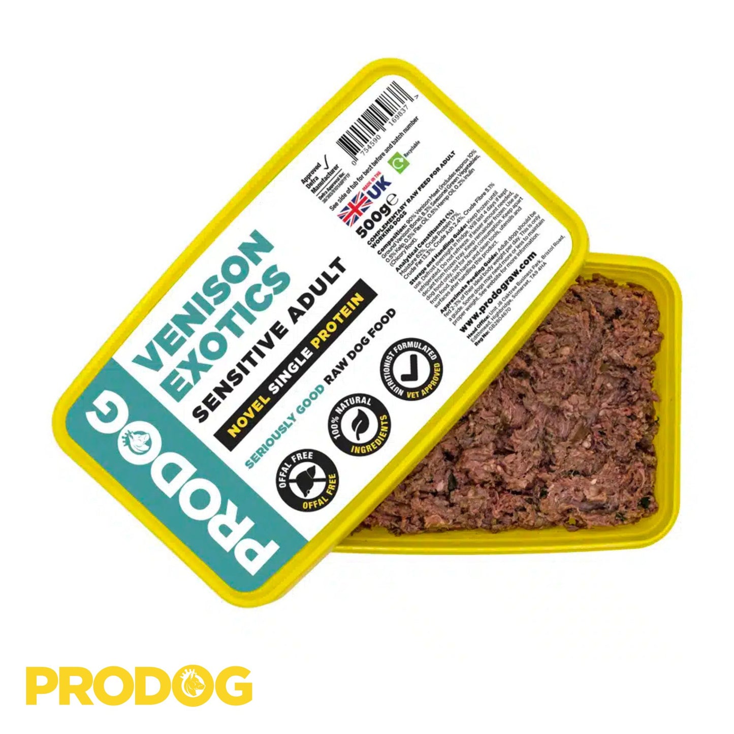 ProDog Raw Venison Exotics Complete