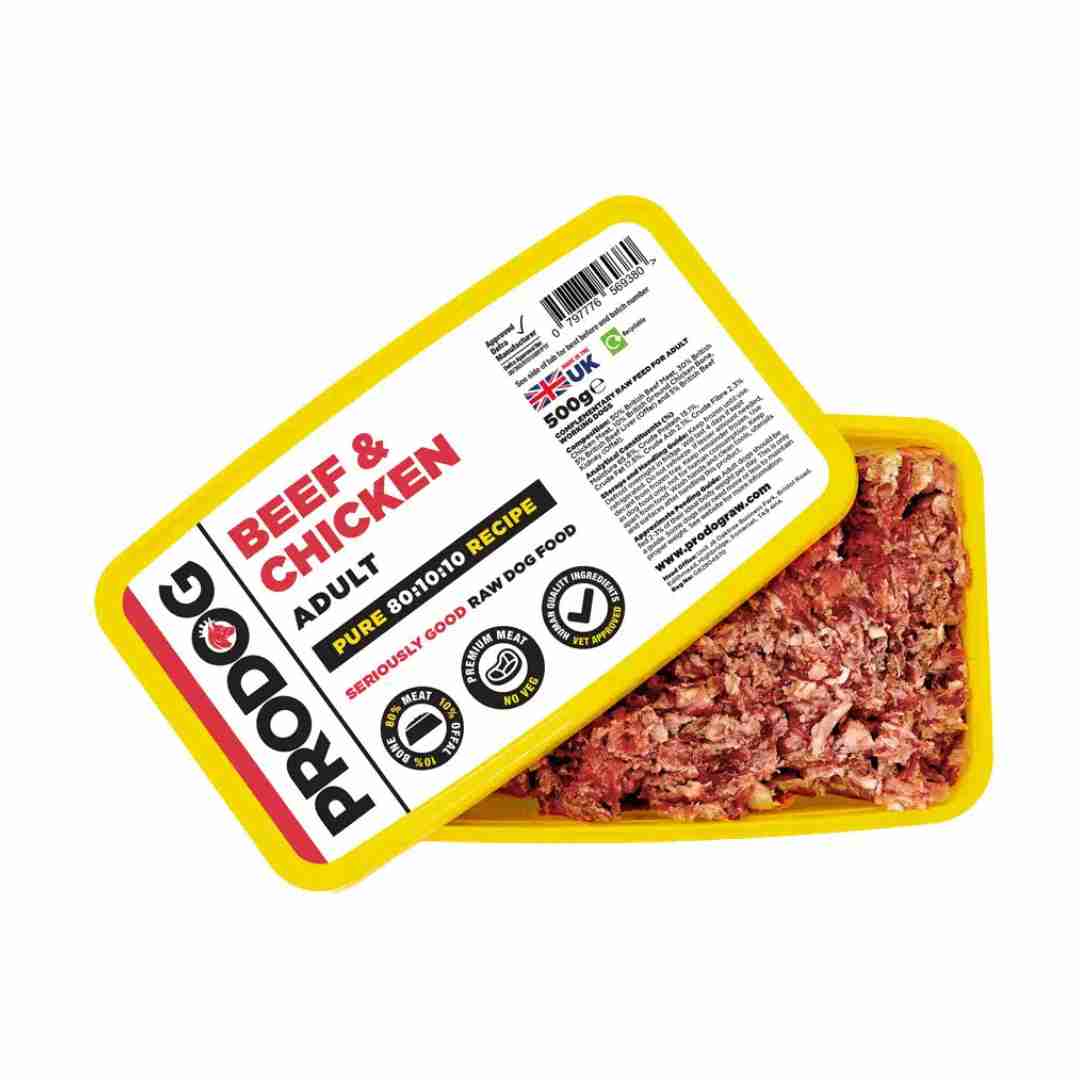 ProDog Raw Pure Beef and Chicken 80/10/10