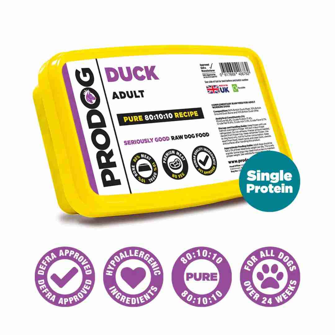 ProDog Raw Pure Duck 80/10/10