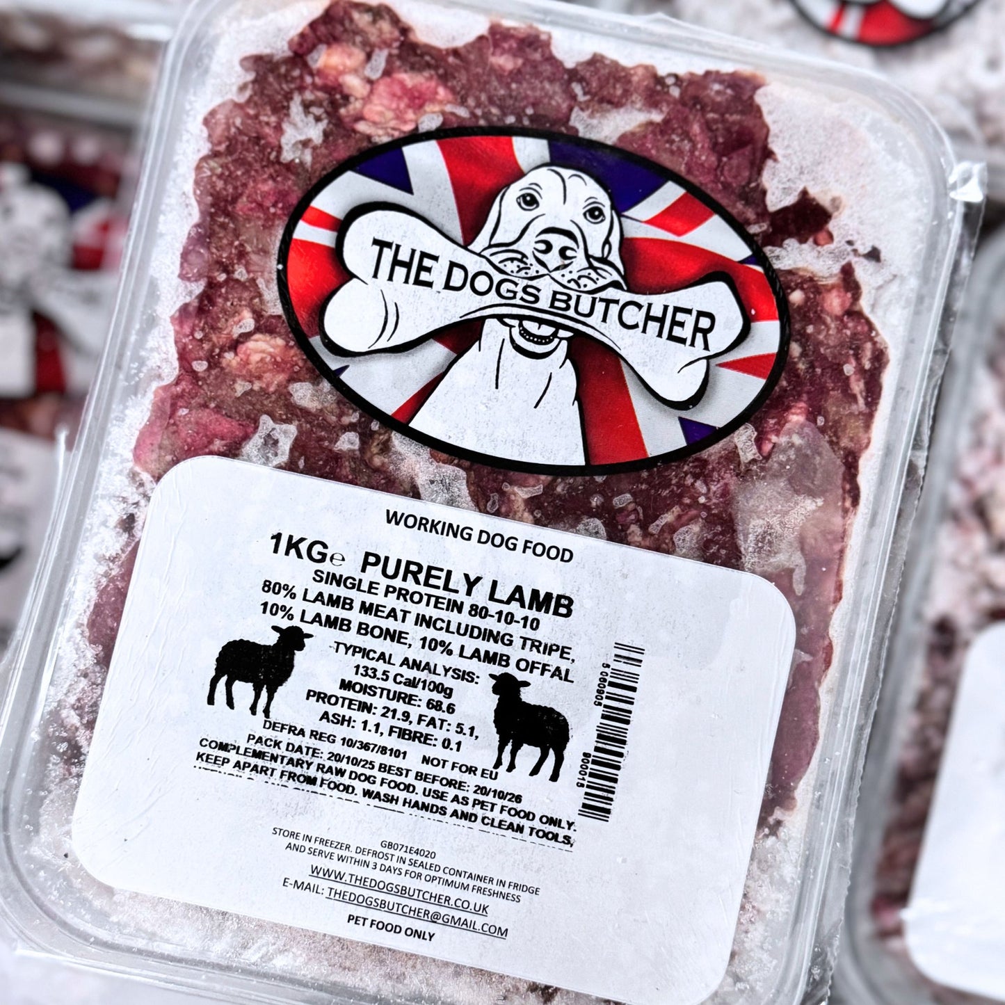 The Dogs Butcher Purely Lamb