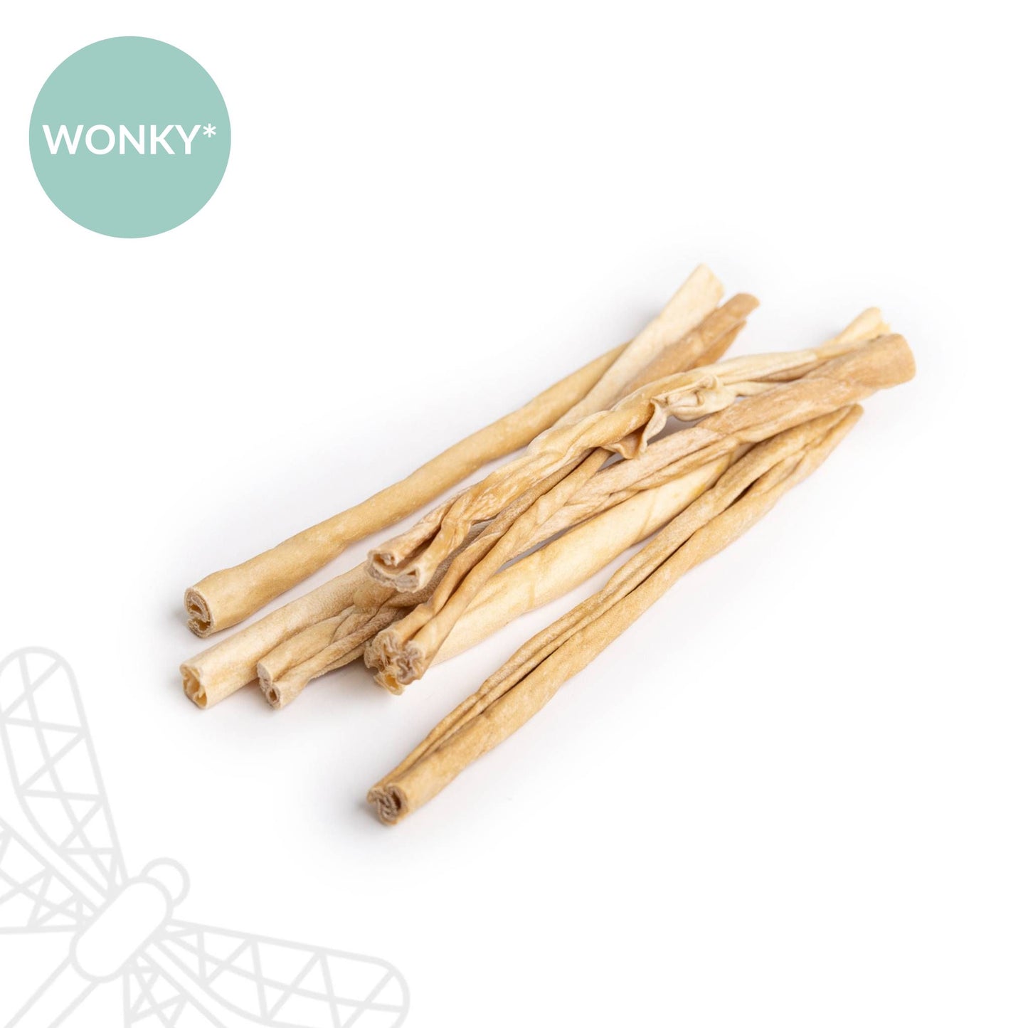 Wonky Natural Canes (10 pieces)