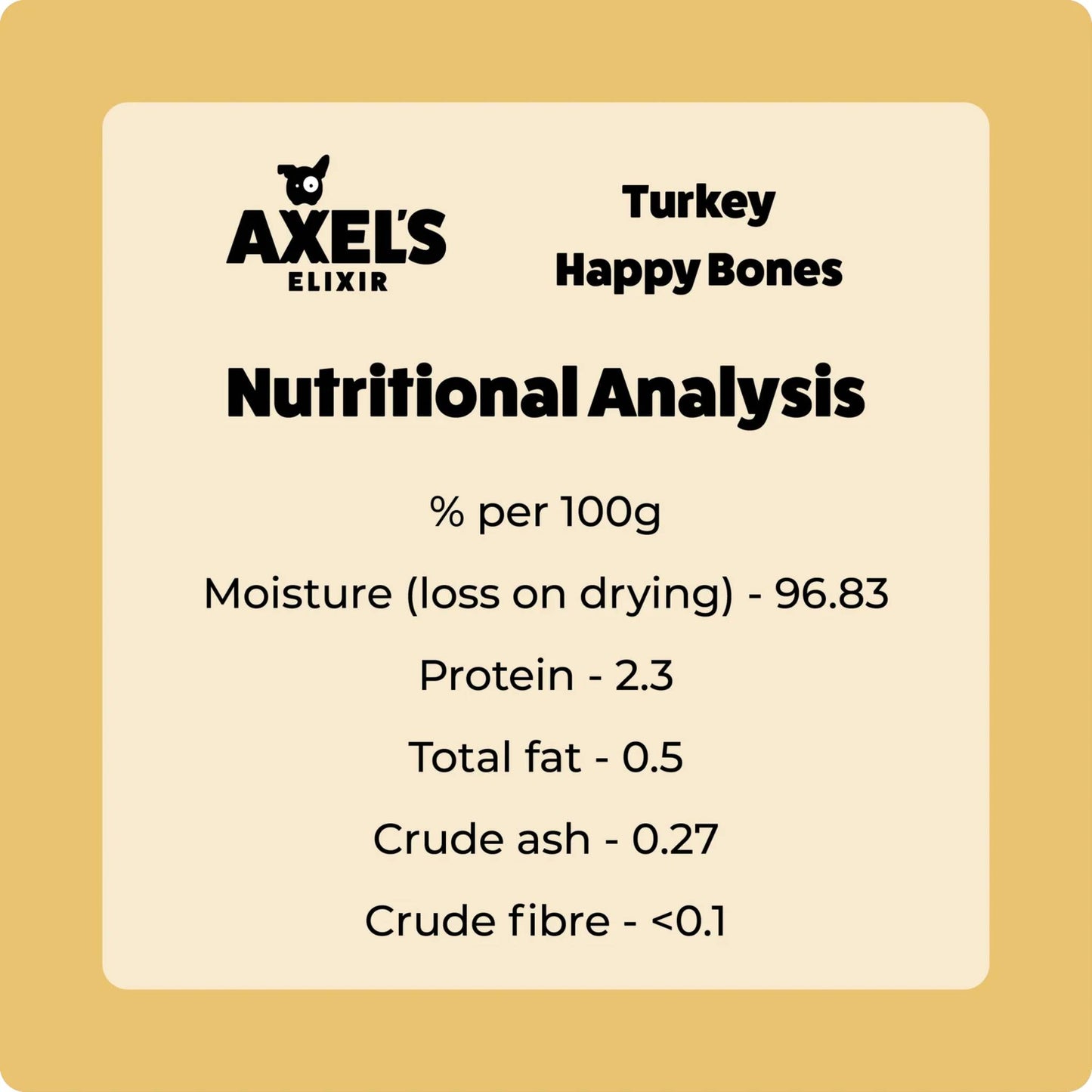 Axels Elixir Broth Bones (frozen)