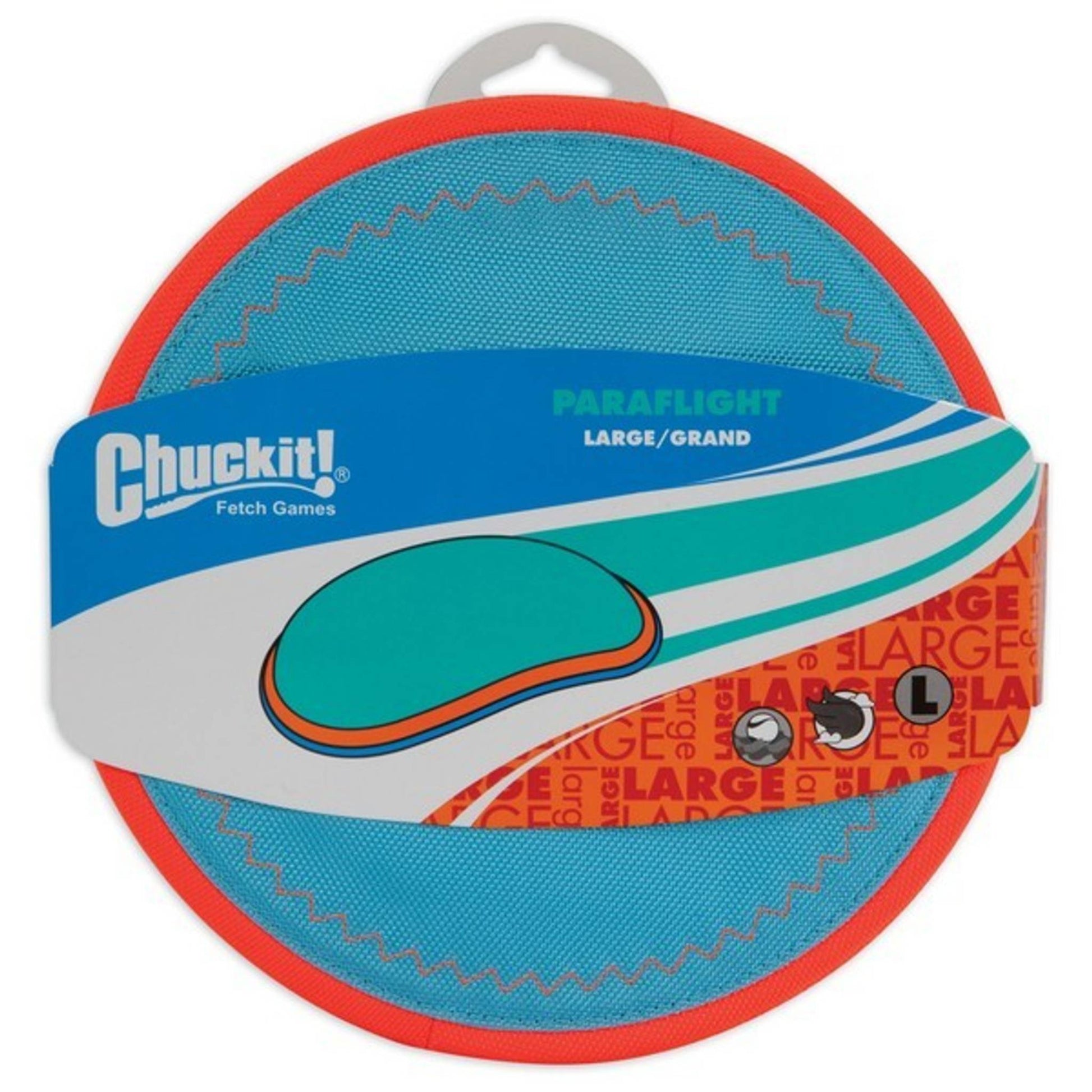 CHUCKIT! large paraflight flyer dog toy
