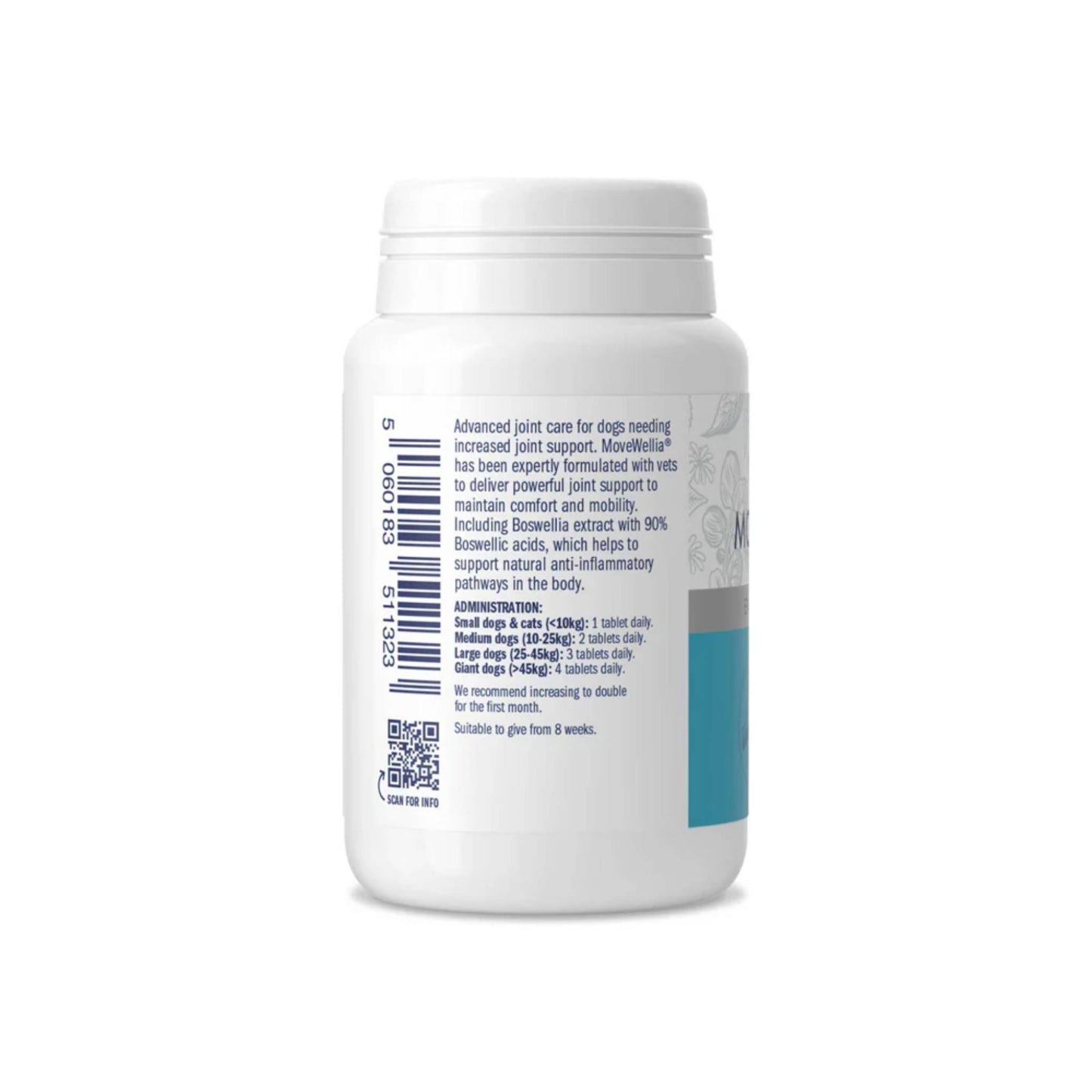 Dorwest Herbs Movewellia dosage