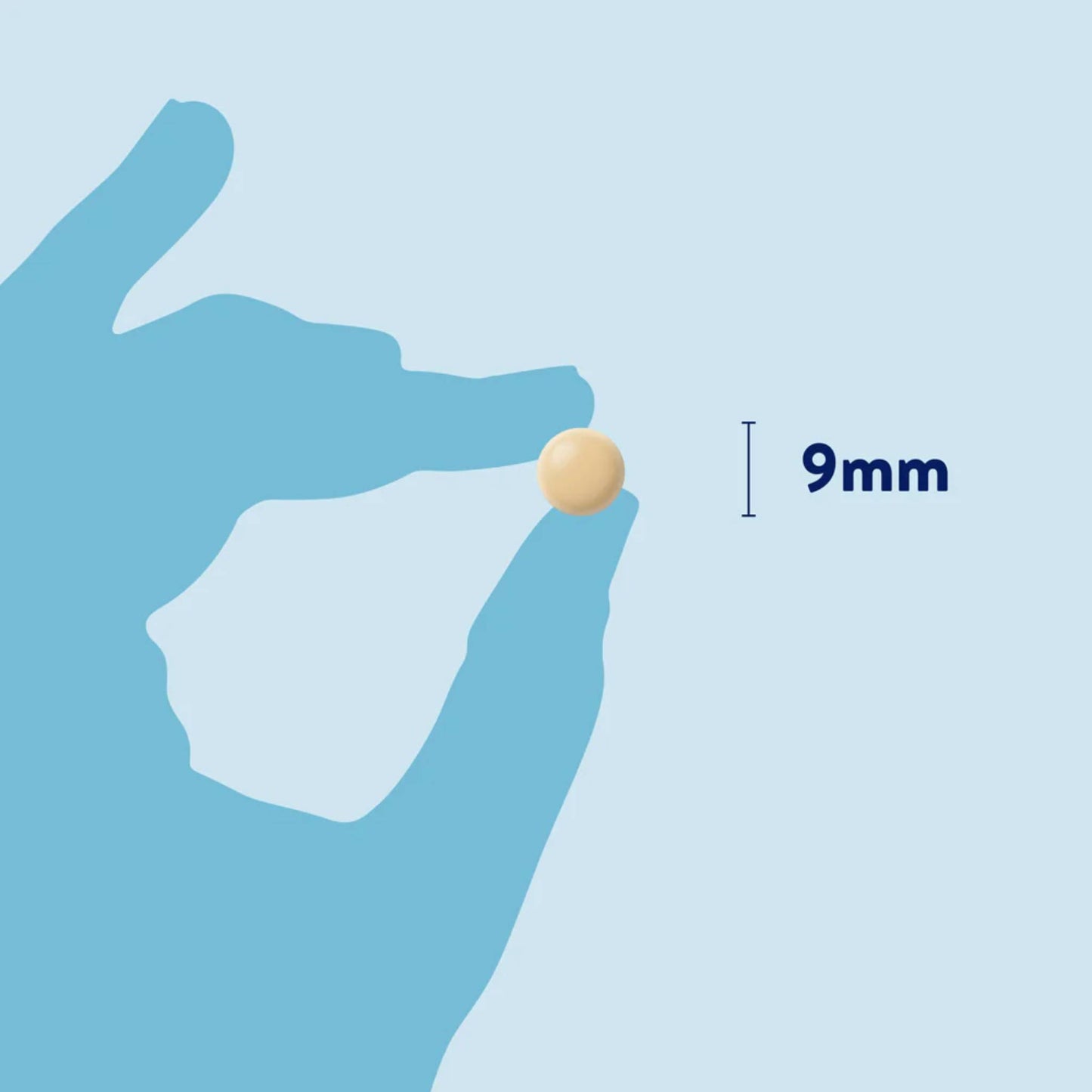 Dorwest Herbs Scullcap and Valerian tablet size