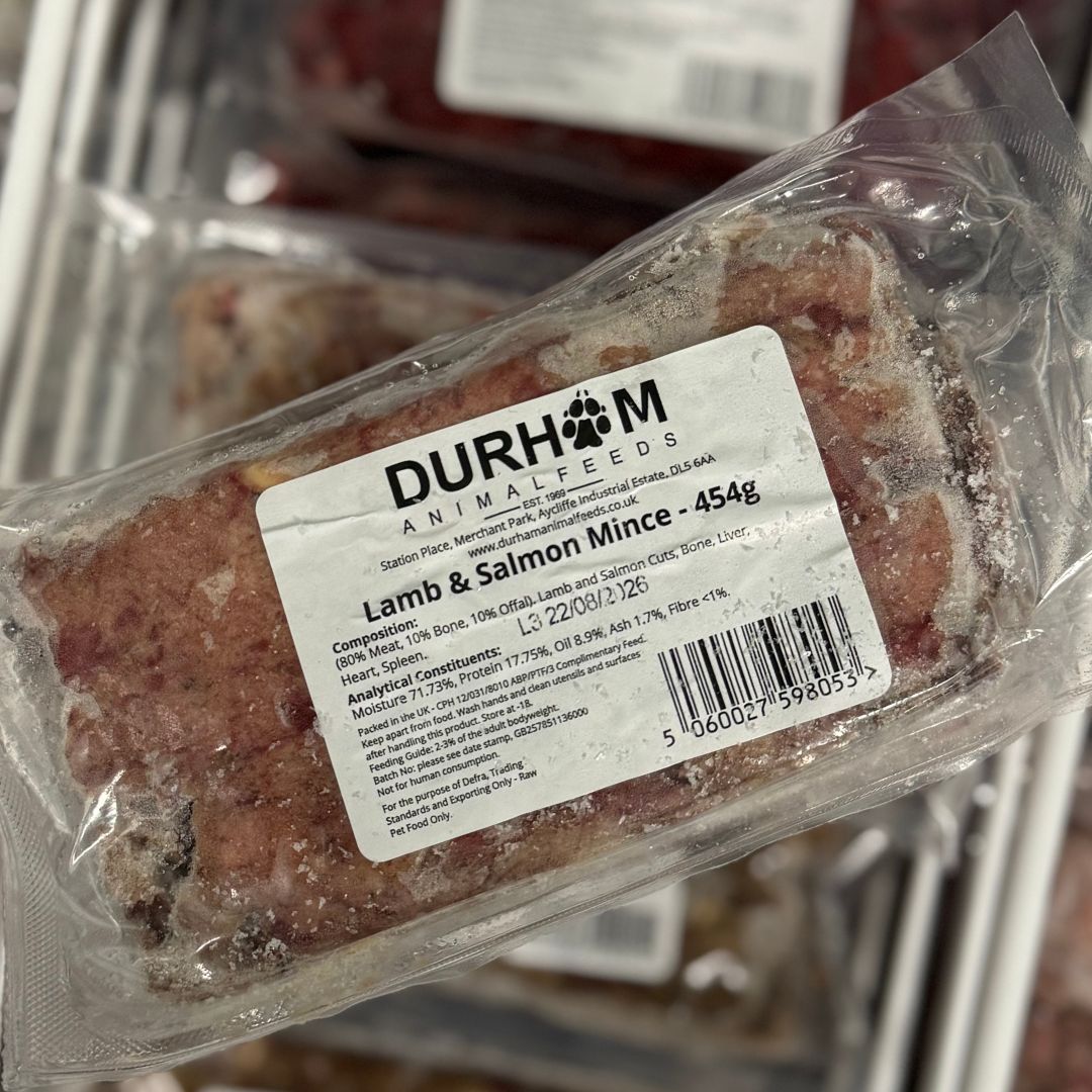 Durham Animal Feeds Lamb & Salmon Complete Mince