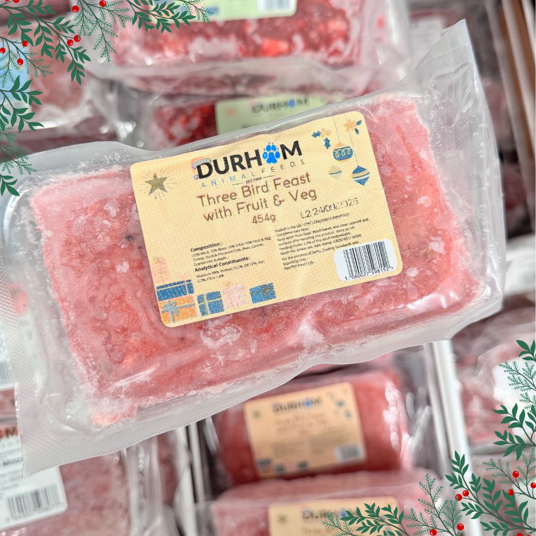 Durham Animal Feeds Christmas Three Bird Feast