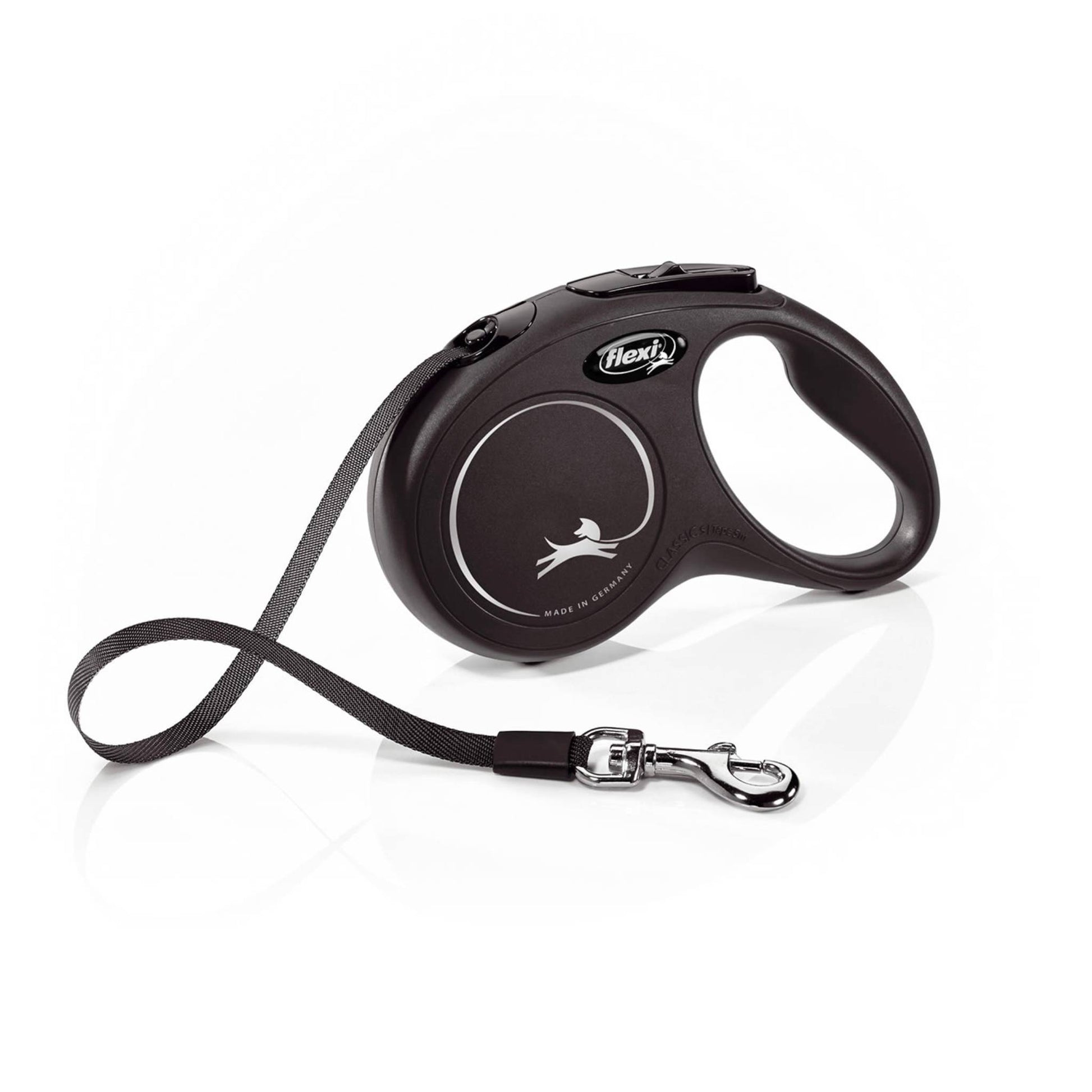 flexi black retractable lead