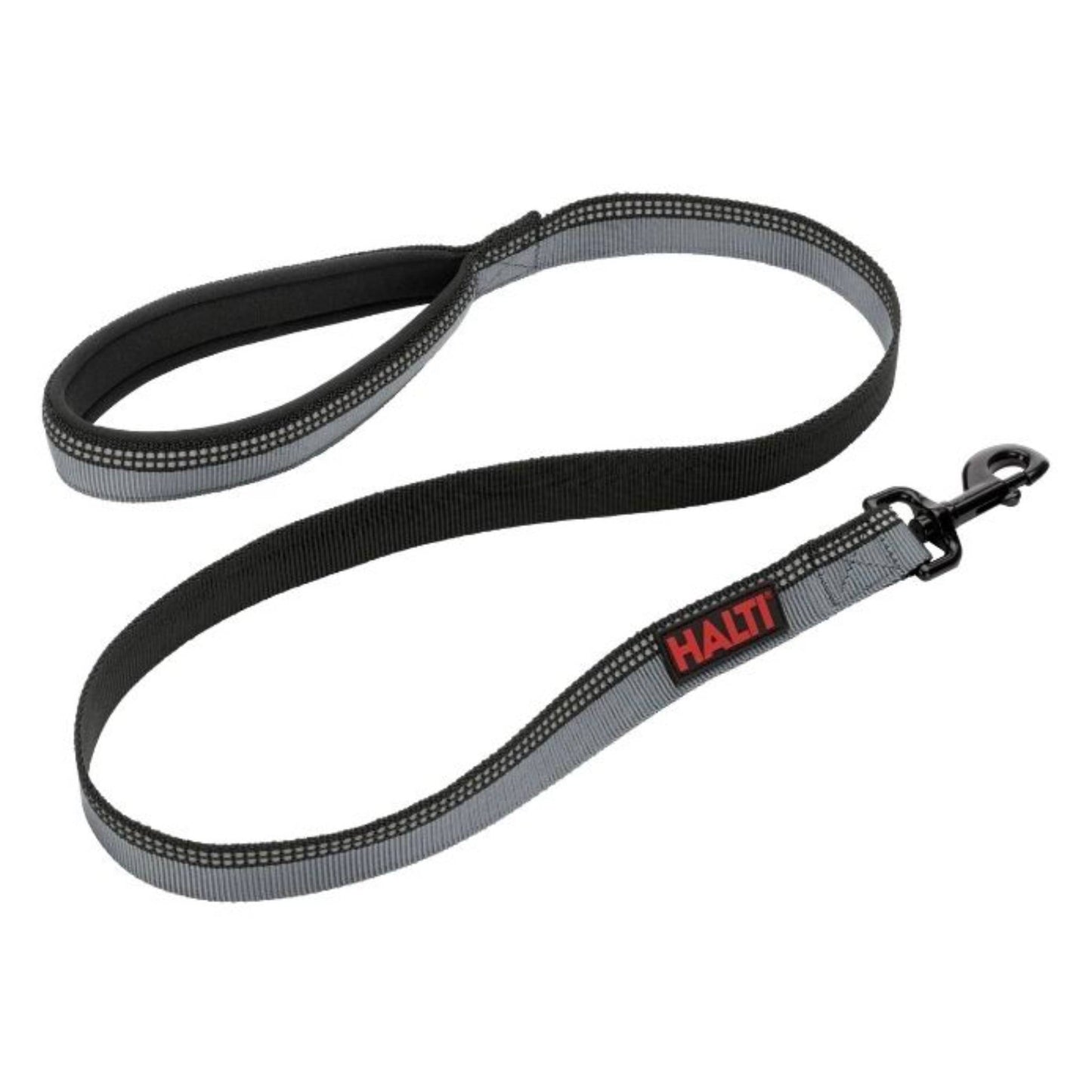 Halti dog lead in grey and black