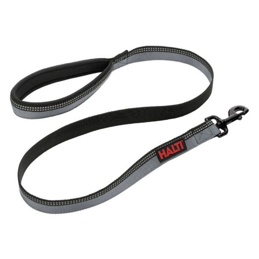 Halti dog lead in grey and black