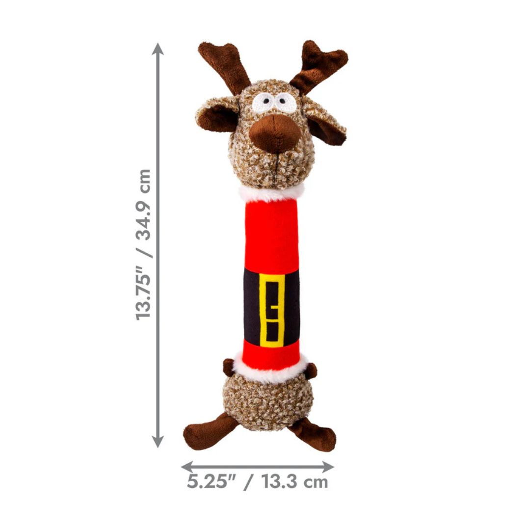 KONG Holiday Shakers Luvs Reindeers