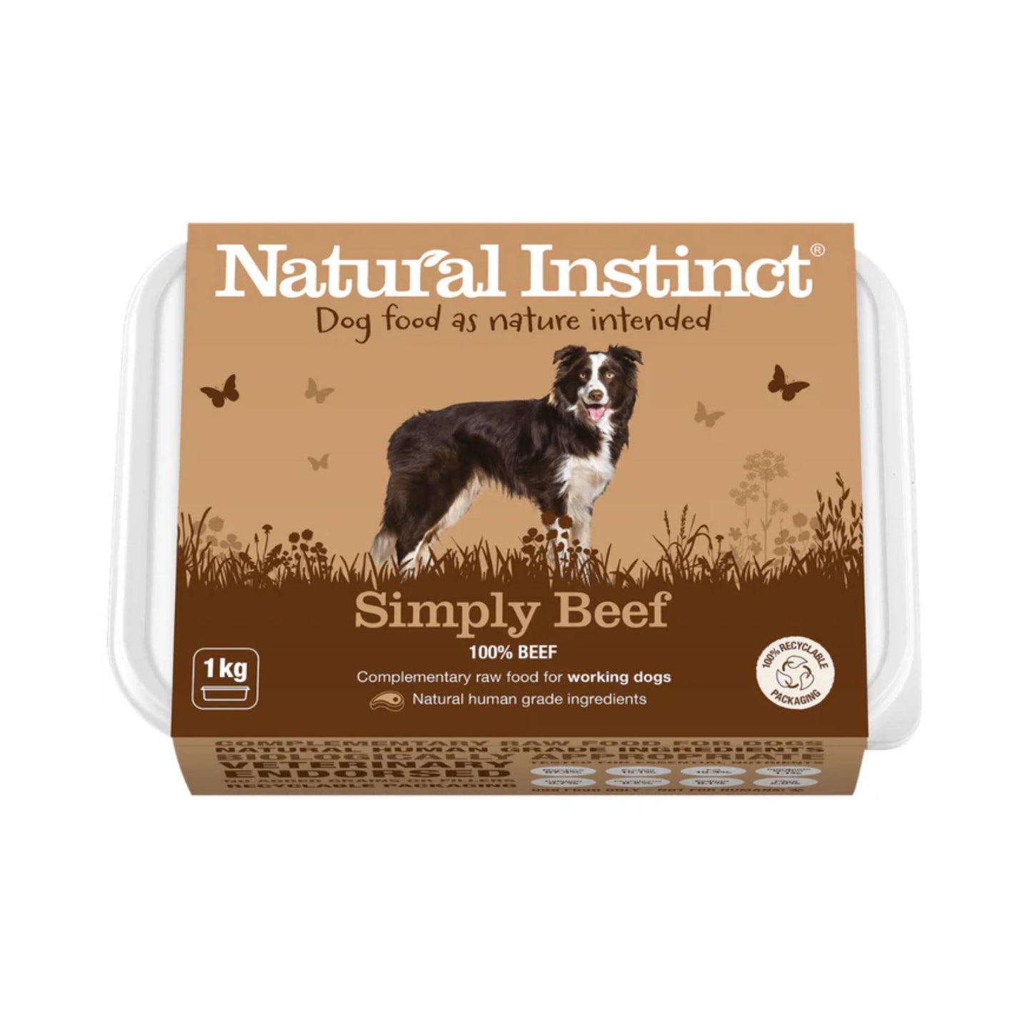 Natural Instinct Simply Beef Raw Dog Food