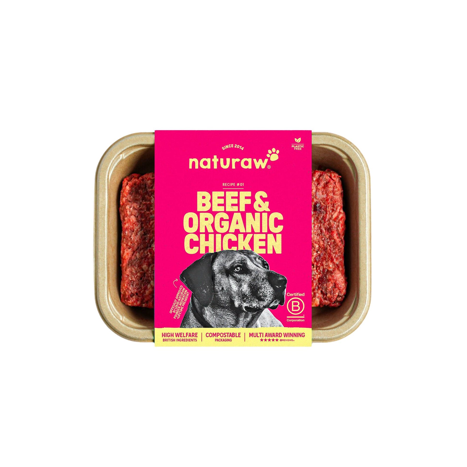 naturaw beef and chicken
