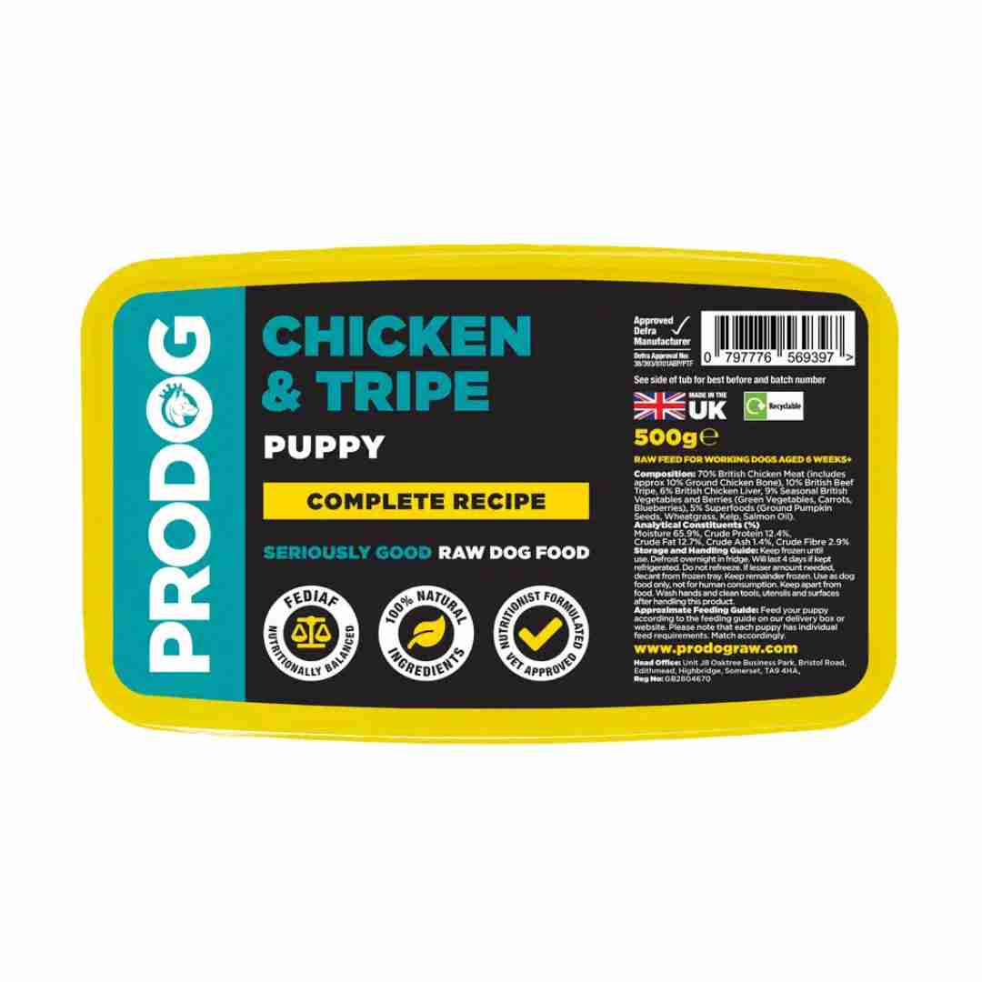 ProDog Raw Puppy Chicken & Green Tripe Complete