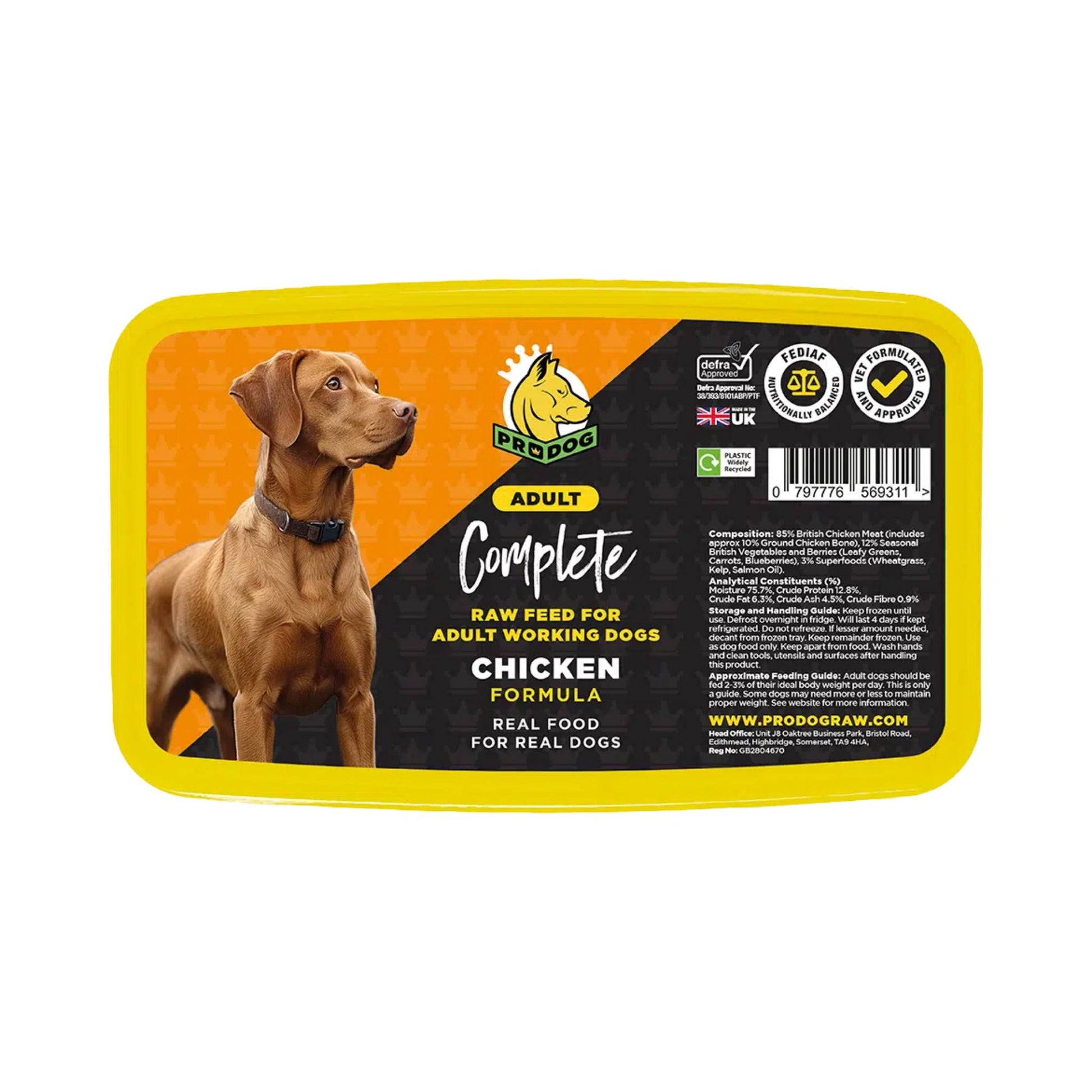 ProDog Raw Chicken raw dog food