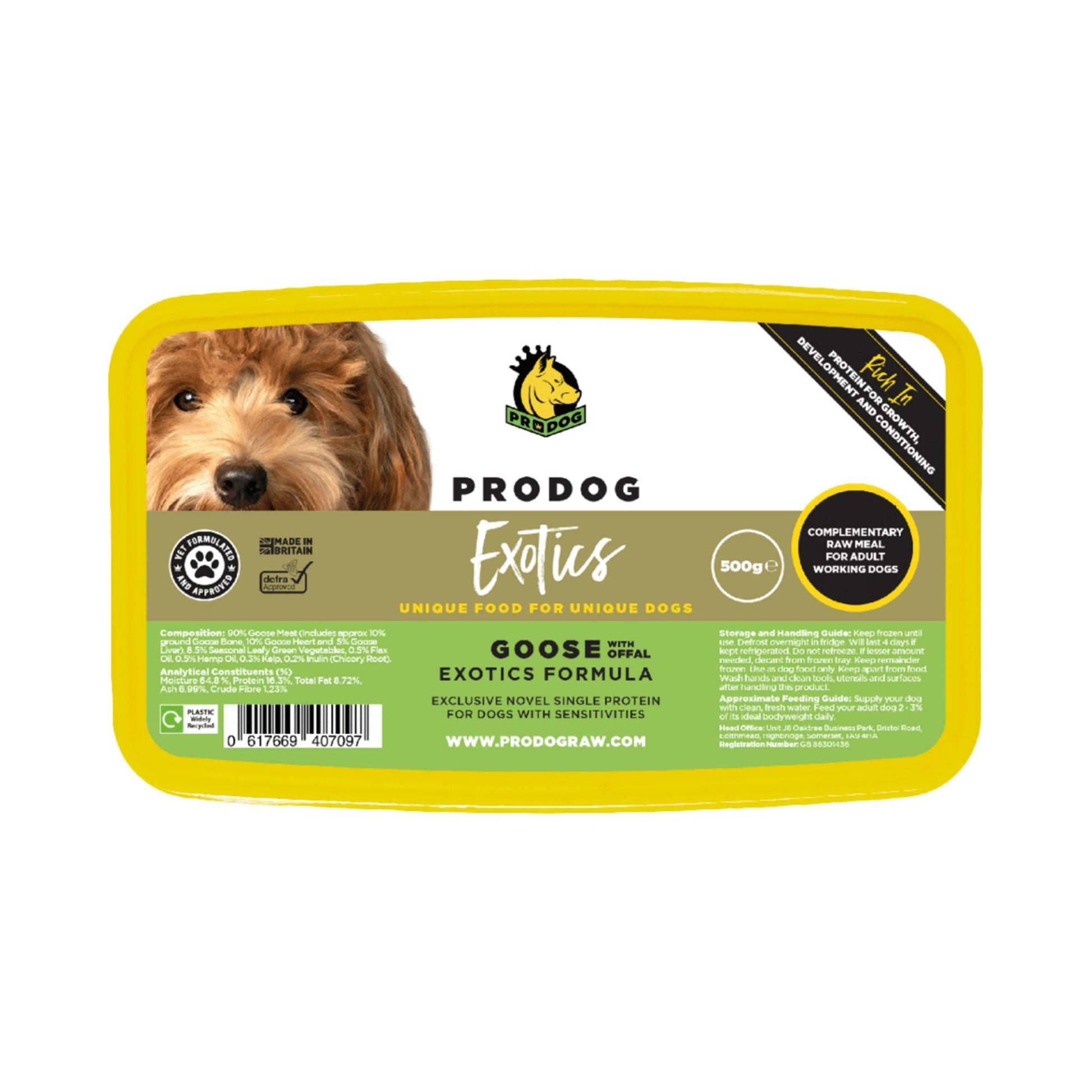 ProDog Raw Goose raw dog food