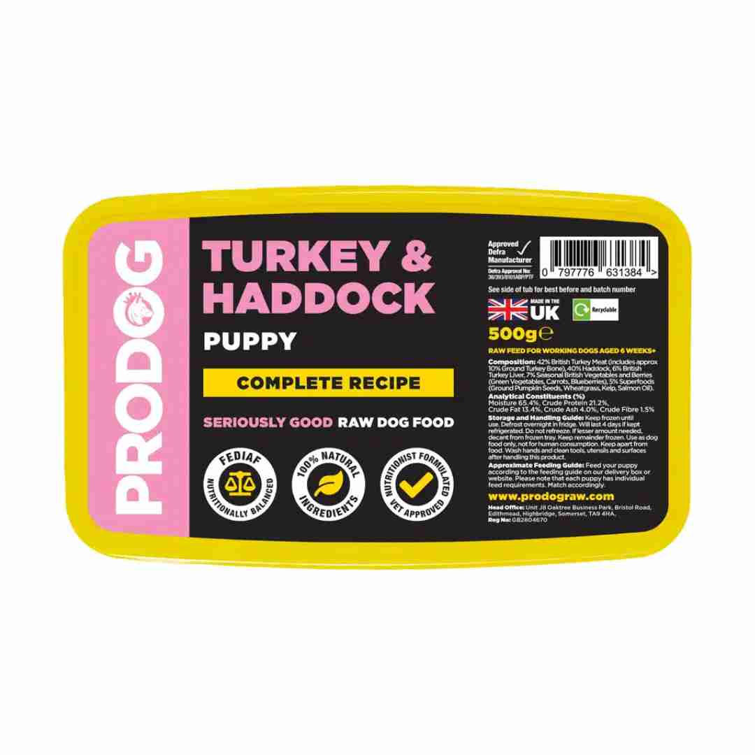 ProDog Raw Puppy Turkey & Fish Complete