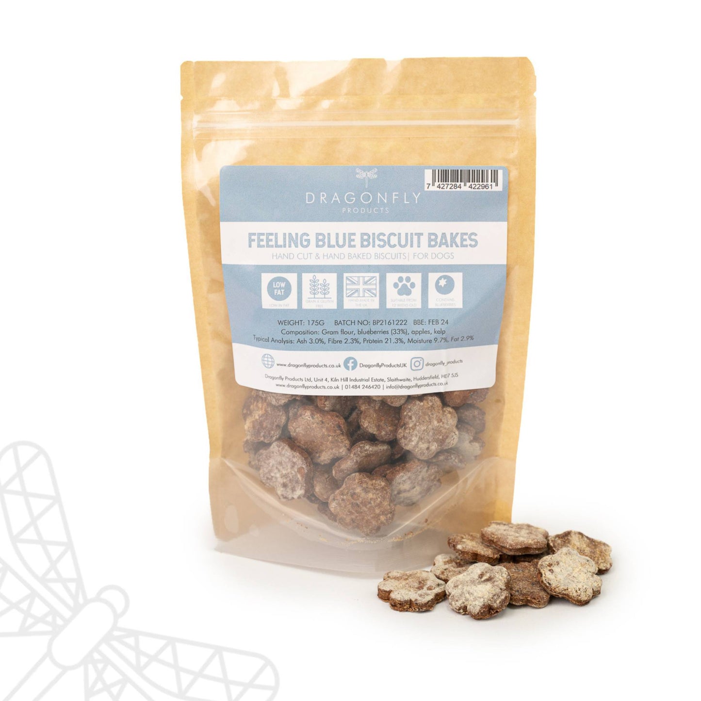 Blueberry Biscuit Bakes for dogs