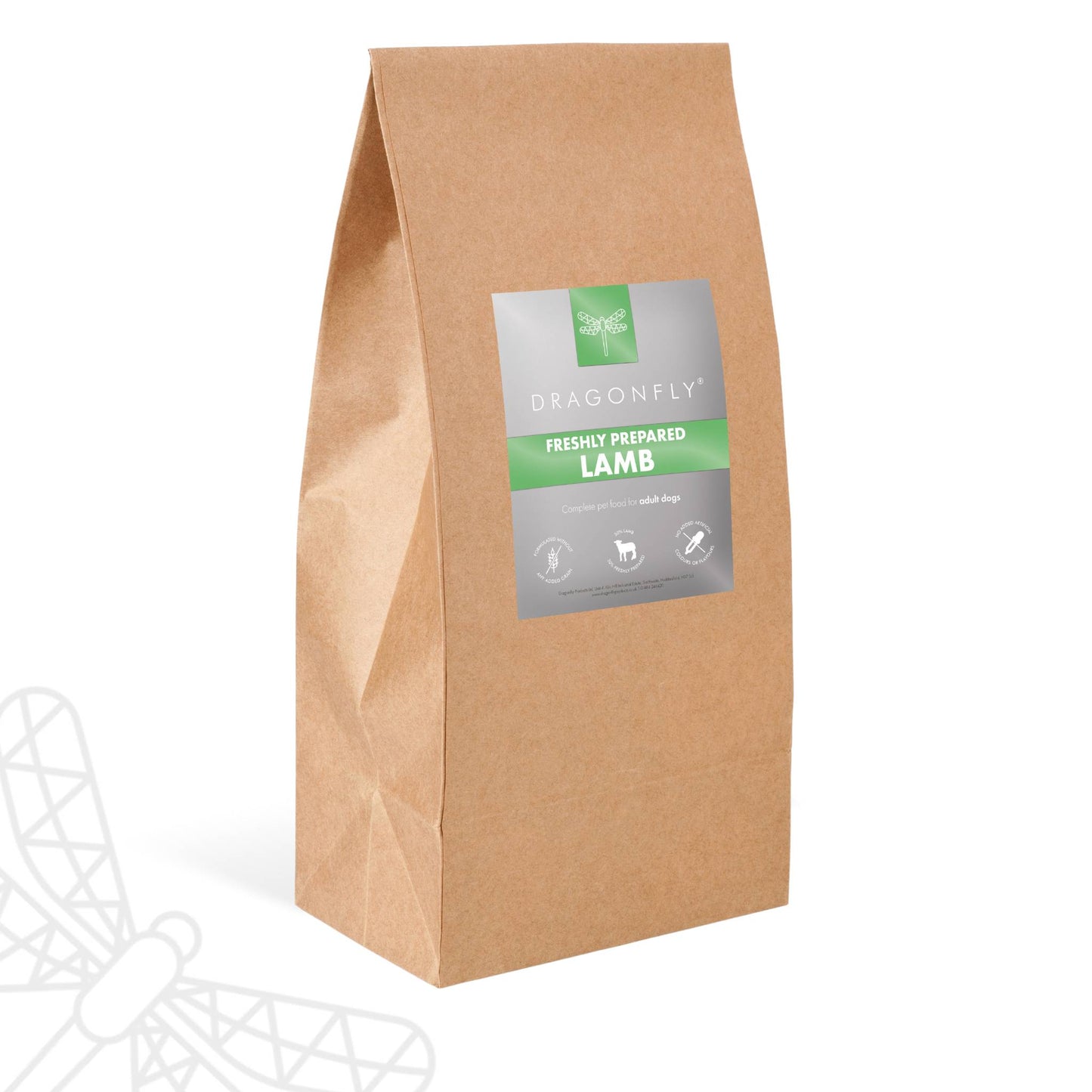 Freshly Prepared lamb grain free adult dog food