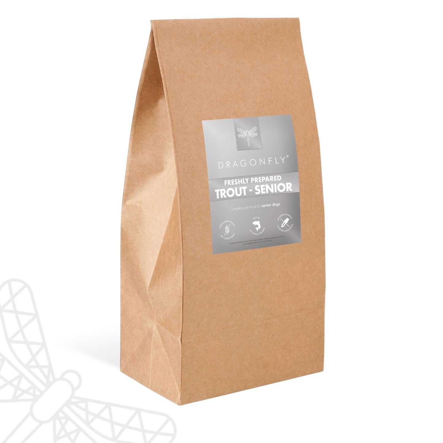 Freshly Prepared Trout Grain Free Senior Dog Food