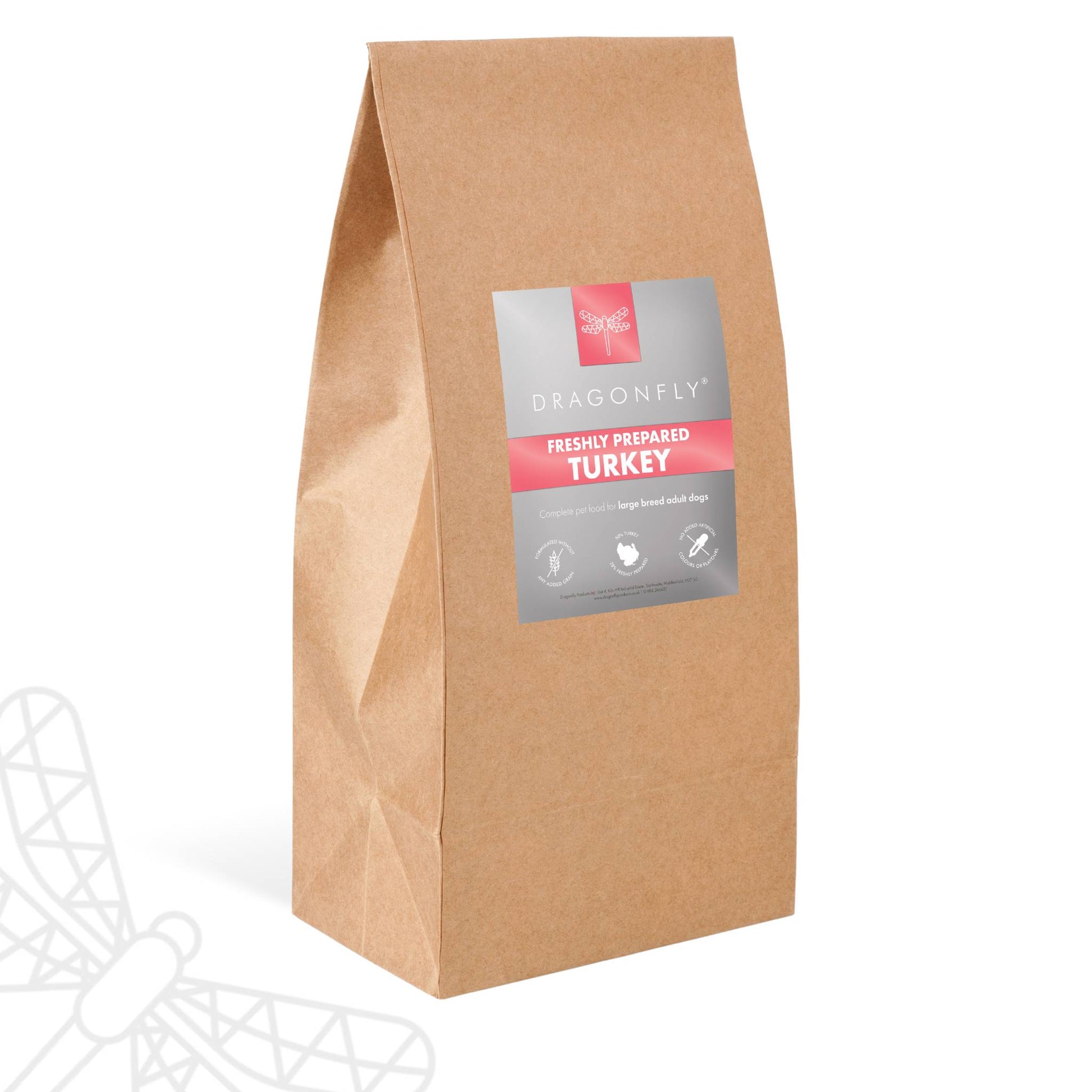 Freshly Prepared Turkey Grain Free Large Breed Dog Food