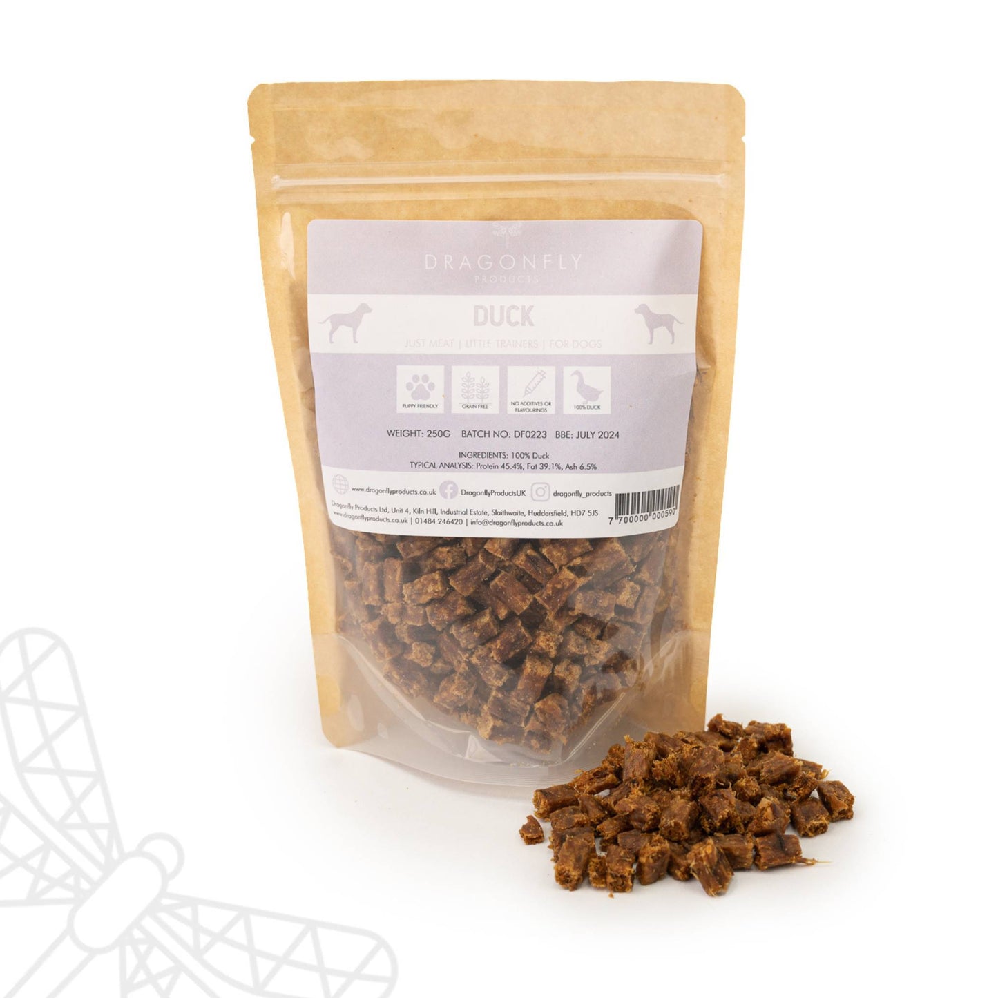Pure Meat Duck Dog Training Treats