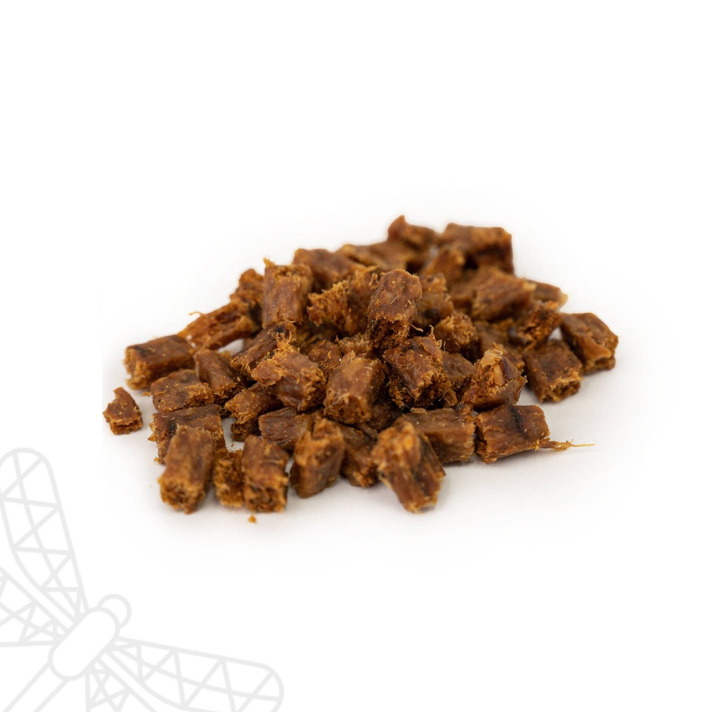 Pure meat dog training treats with duck