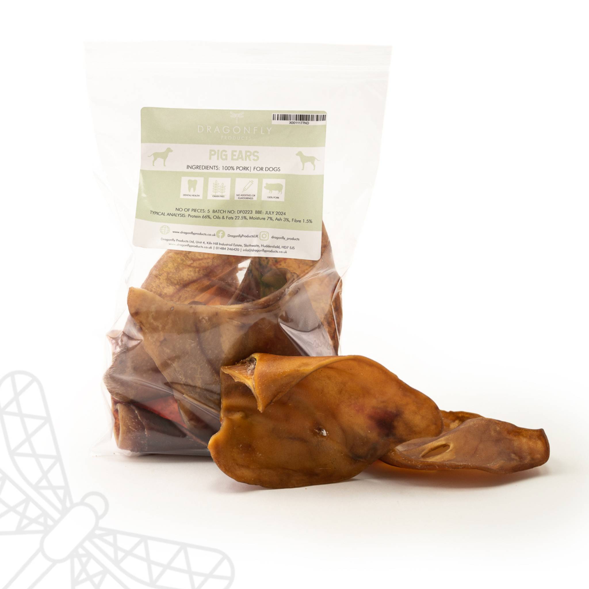 are pig ear chews safe for dogs