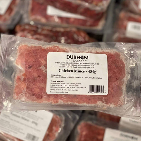 Durham Animal Feeds Chicken Mince Raw Dog Food