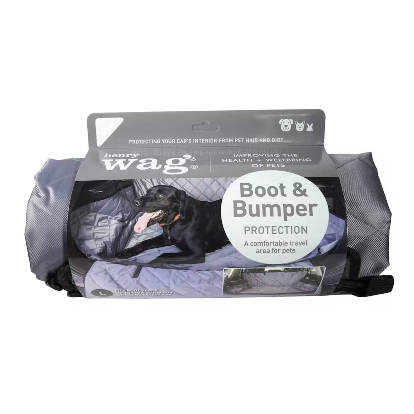 Henry Wag car boot and bumper cover