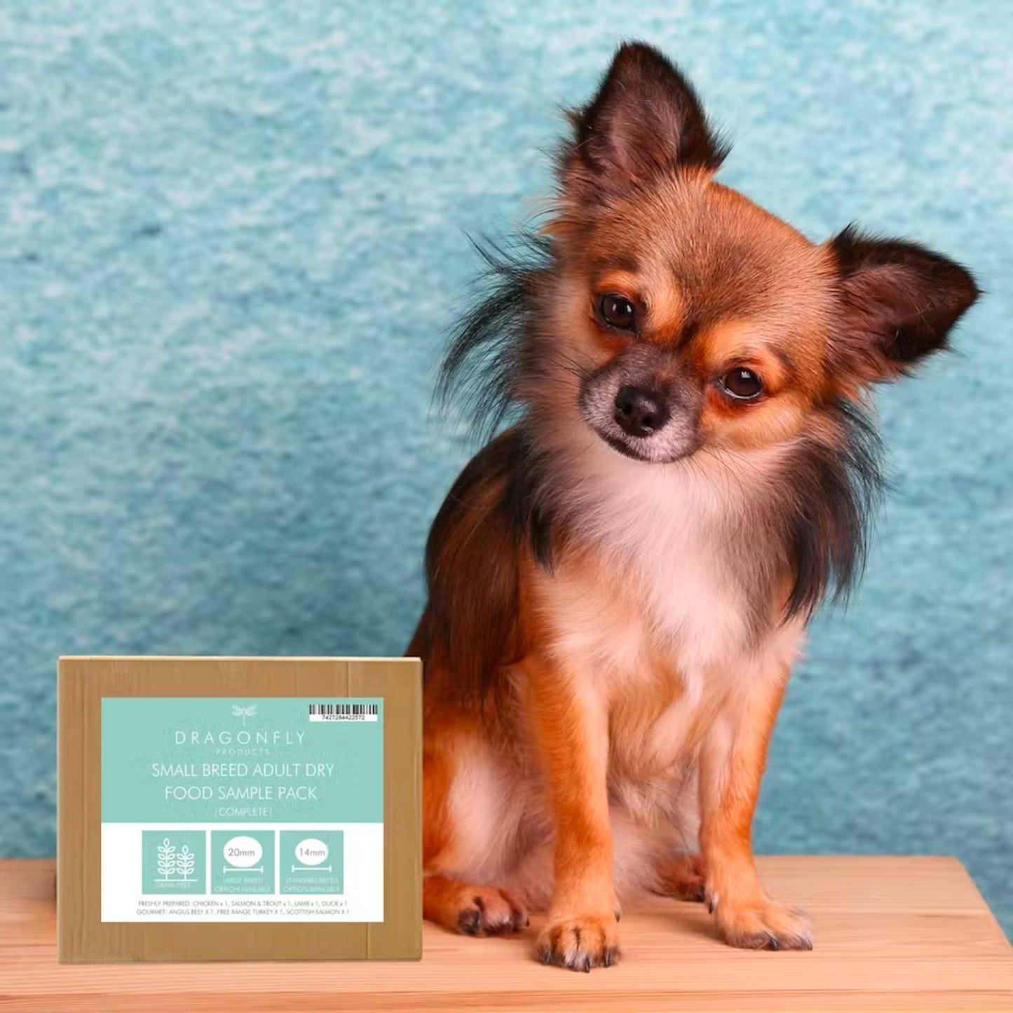 Small breed dog grain free dry food sample box