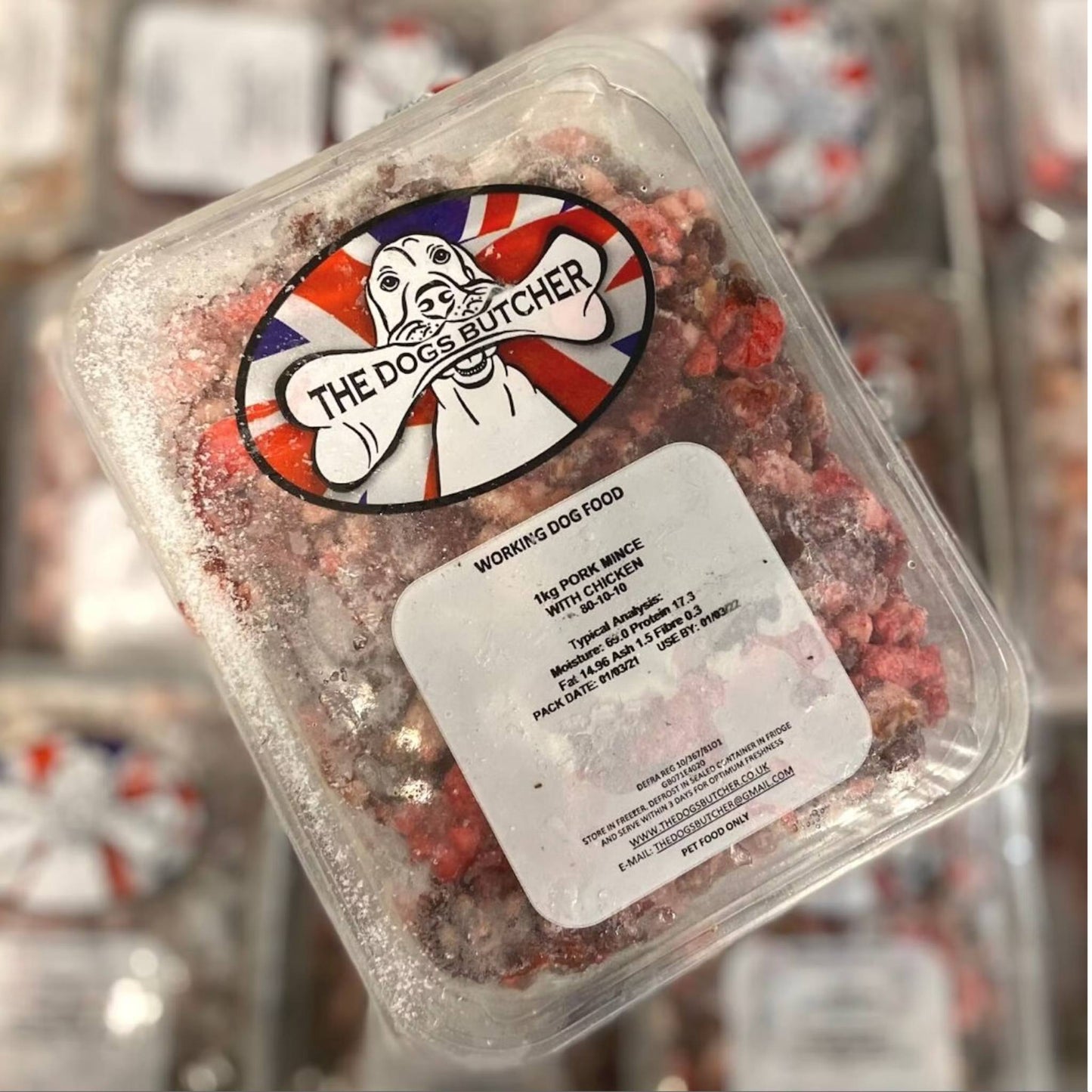 The Dogs Butcher Pork Mince with Chicken Raw Dog Food
