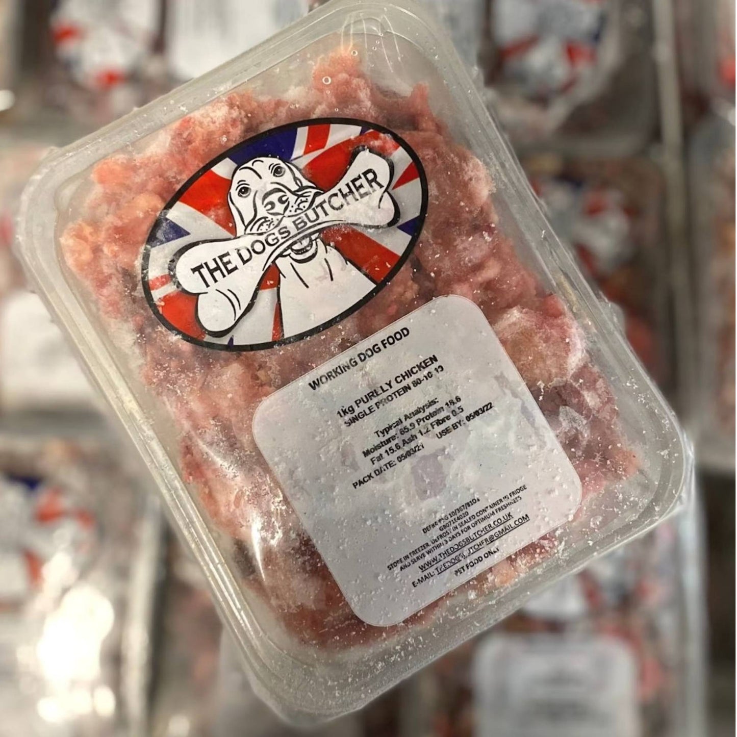 The Dogs Butcher Purely Chicken Raw Dog Food