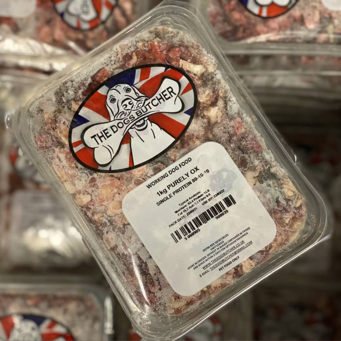 The Dogs Butcher Purely Ox Raw Dog Food