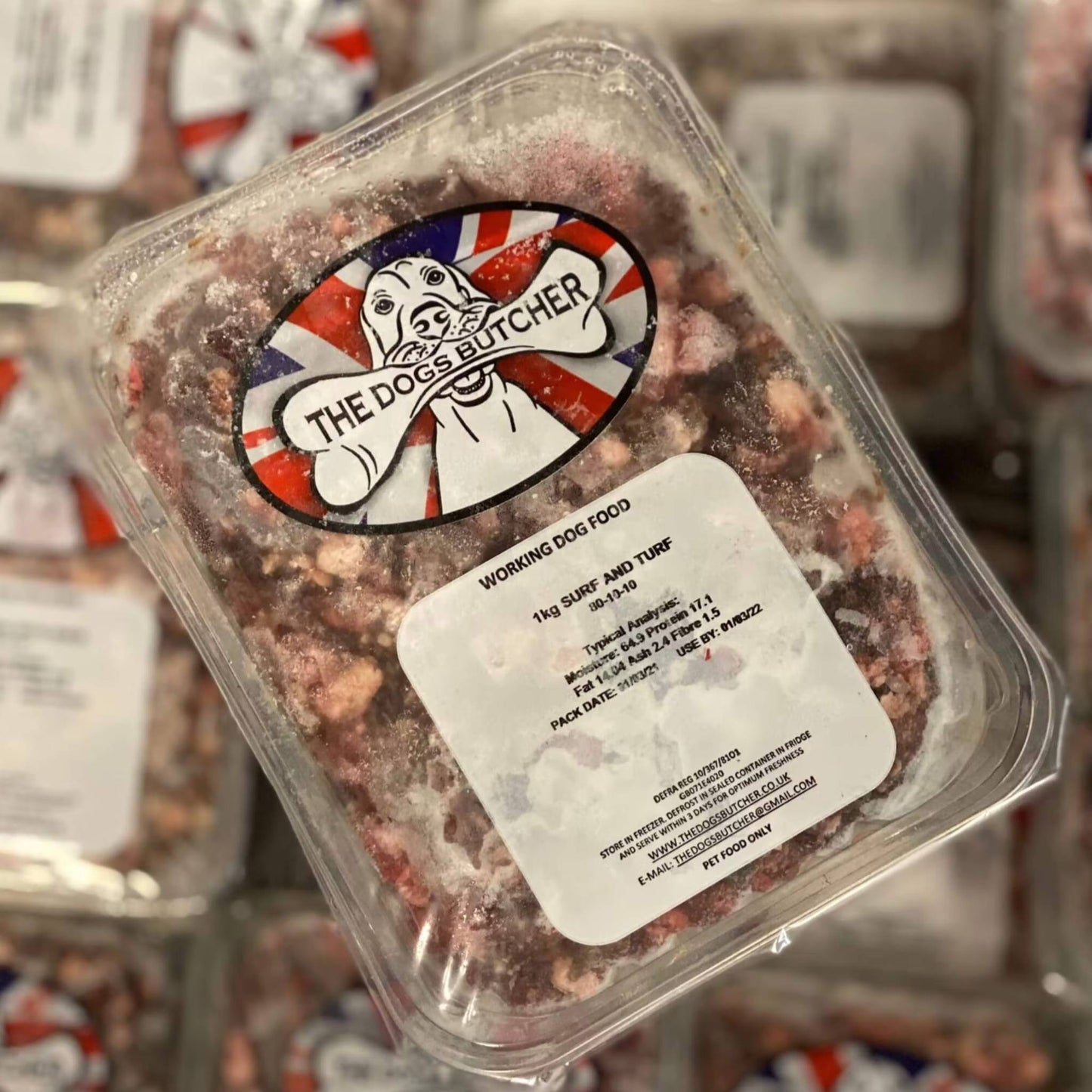 The Dogs Butcher Surf and Turf Raw Dog Food