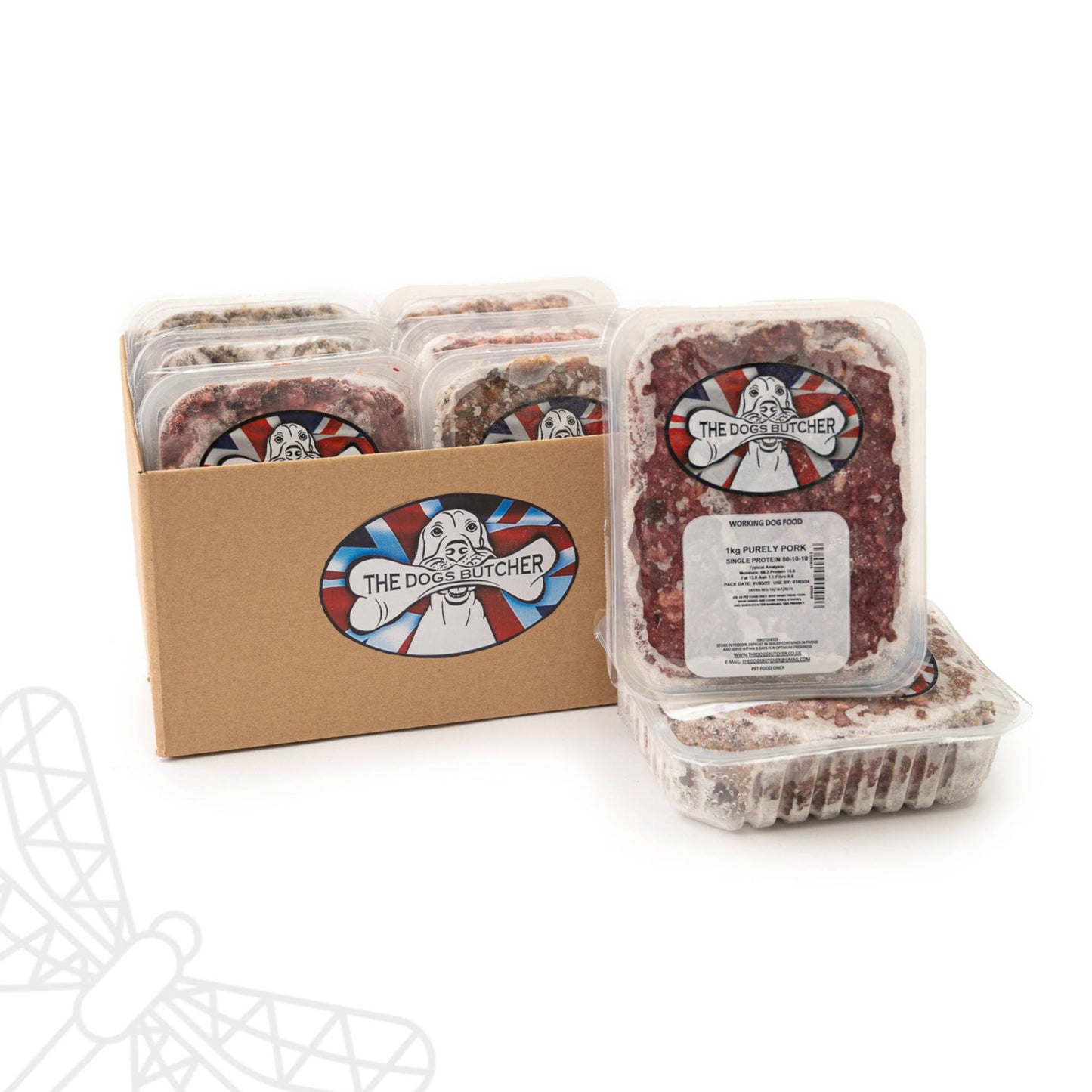 The Dogs Butcher Variety Box of Bulk Raw Dog Food