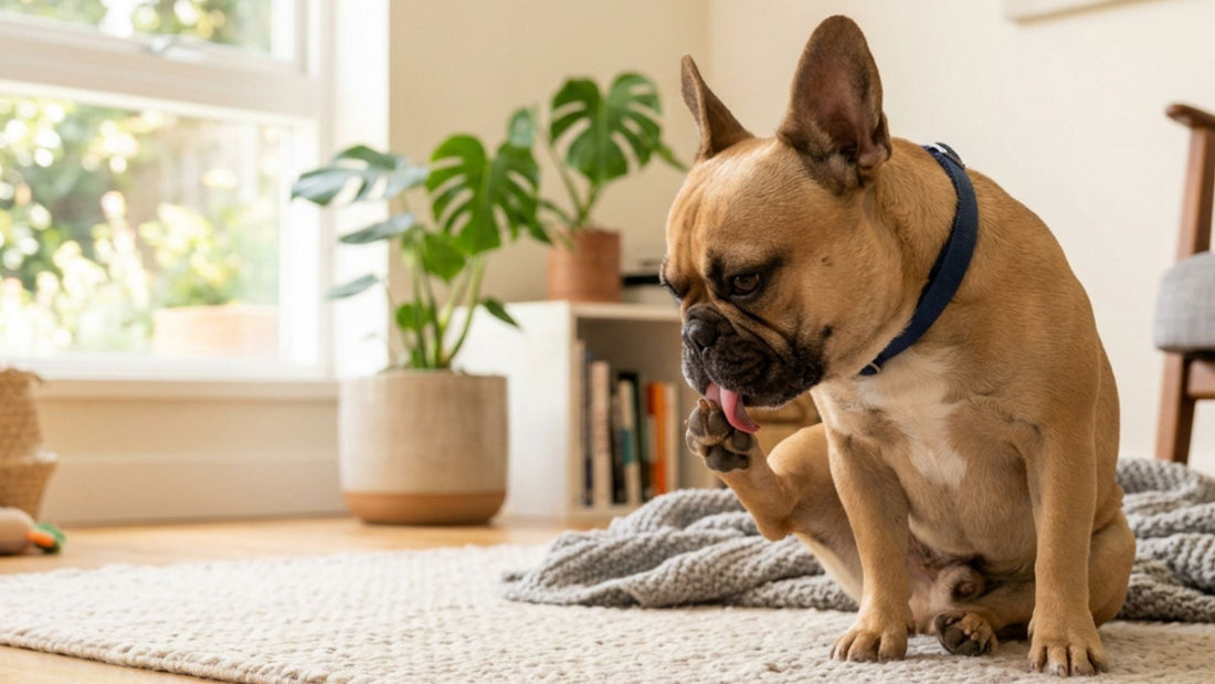 Why Dogs Lick Their Paws