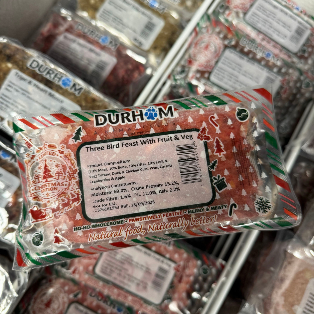 Durham Animal Feeds Christmas Three Bird Feast