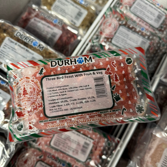 Durham Animal Feeds Christmas Three Bird Feast